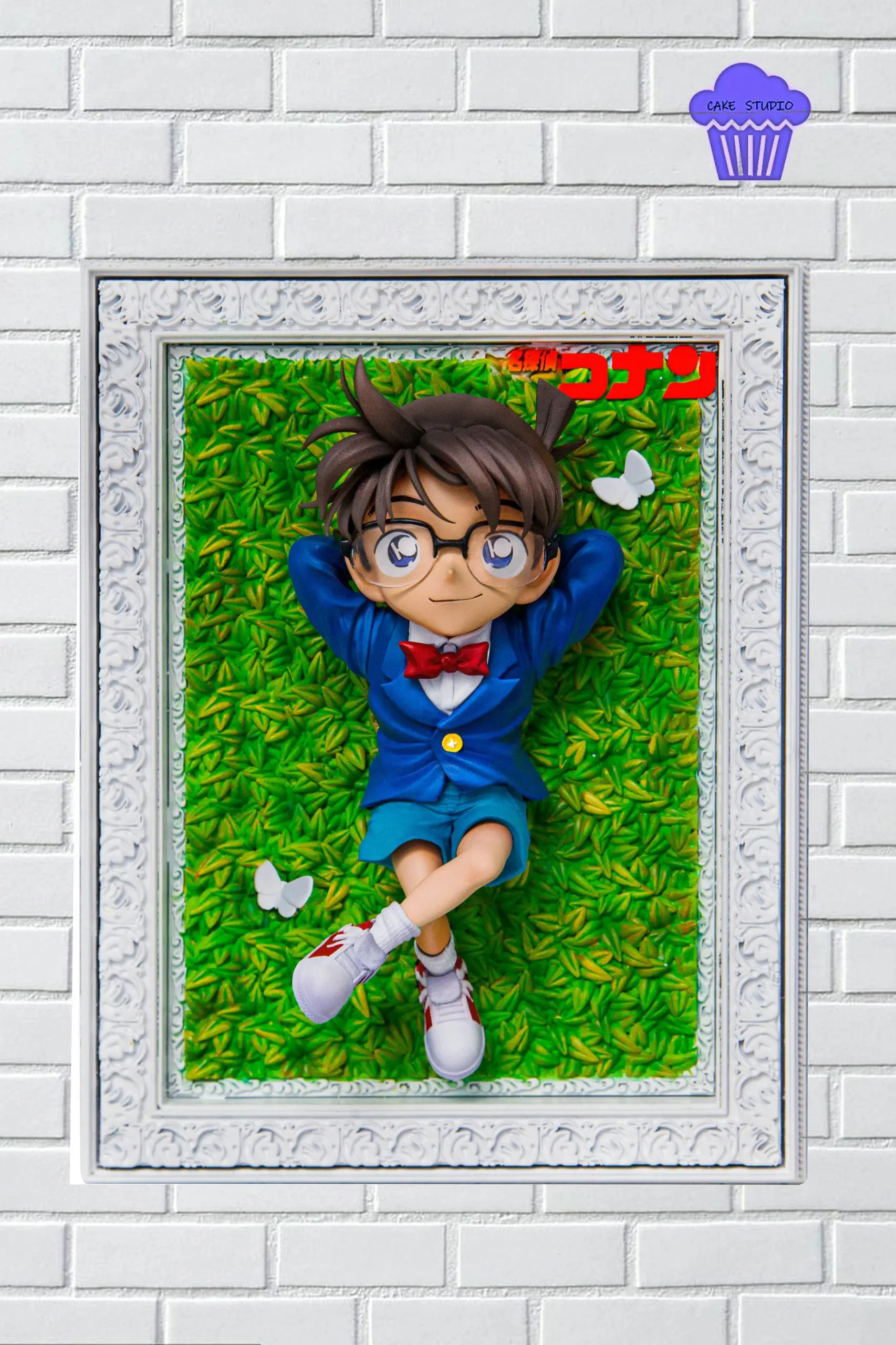 Detective Conan Frame 001 Boy in Blue Outfit Conan Statue(GK) - Cake Studio