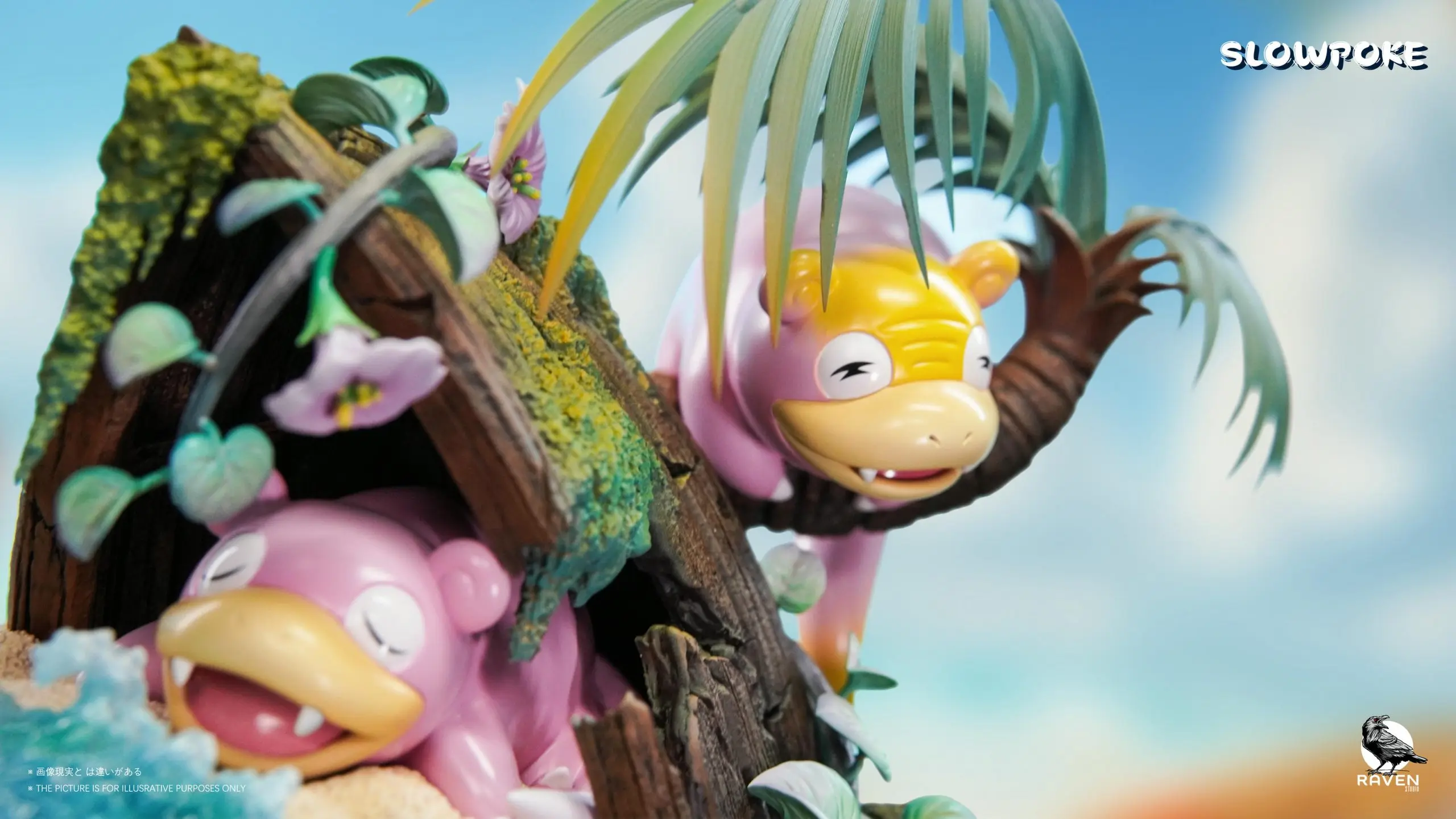 Pokemon The Relaxed Slowpoke Statue(GK)  - RAVEN Studio 