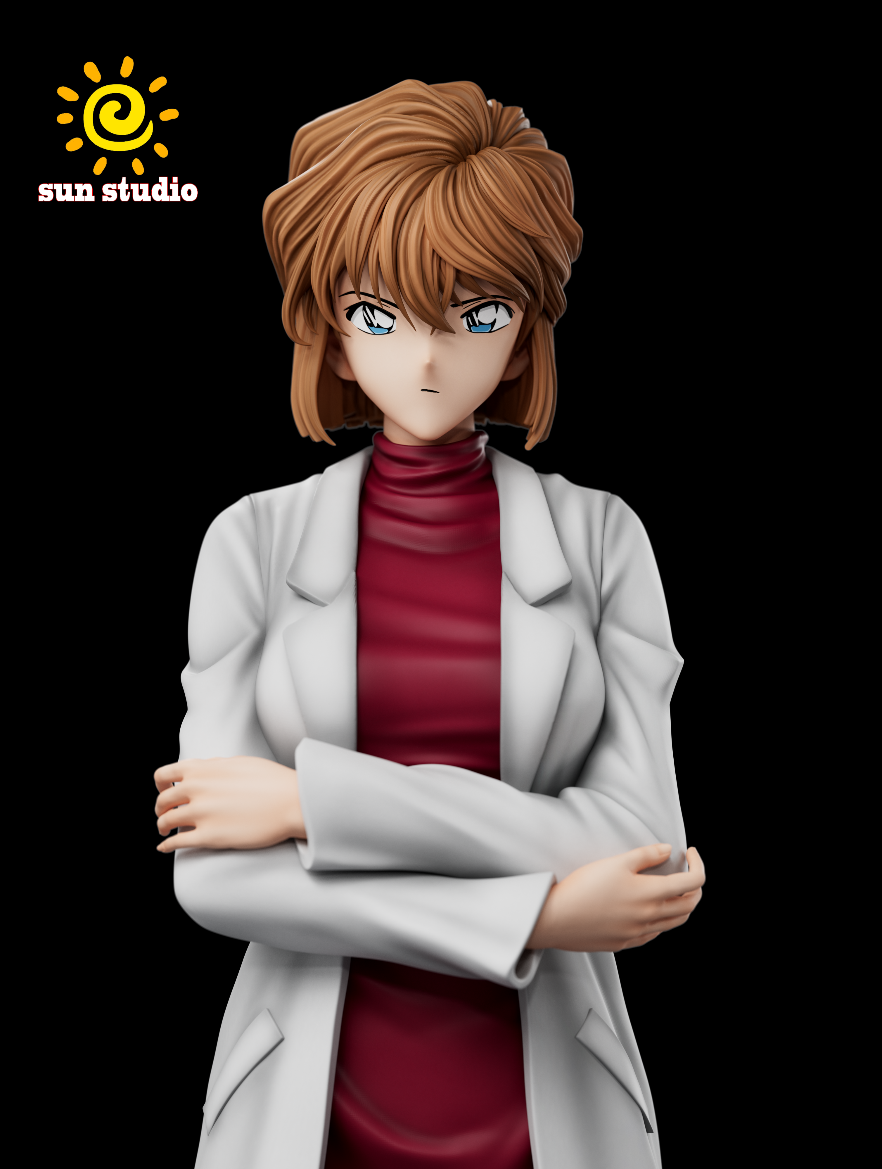 Detective Conan Shiho Miyano Sherry Statue (GK)- Sun Studio