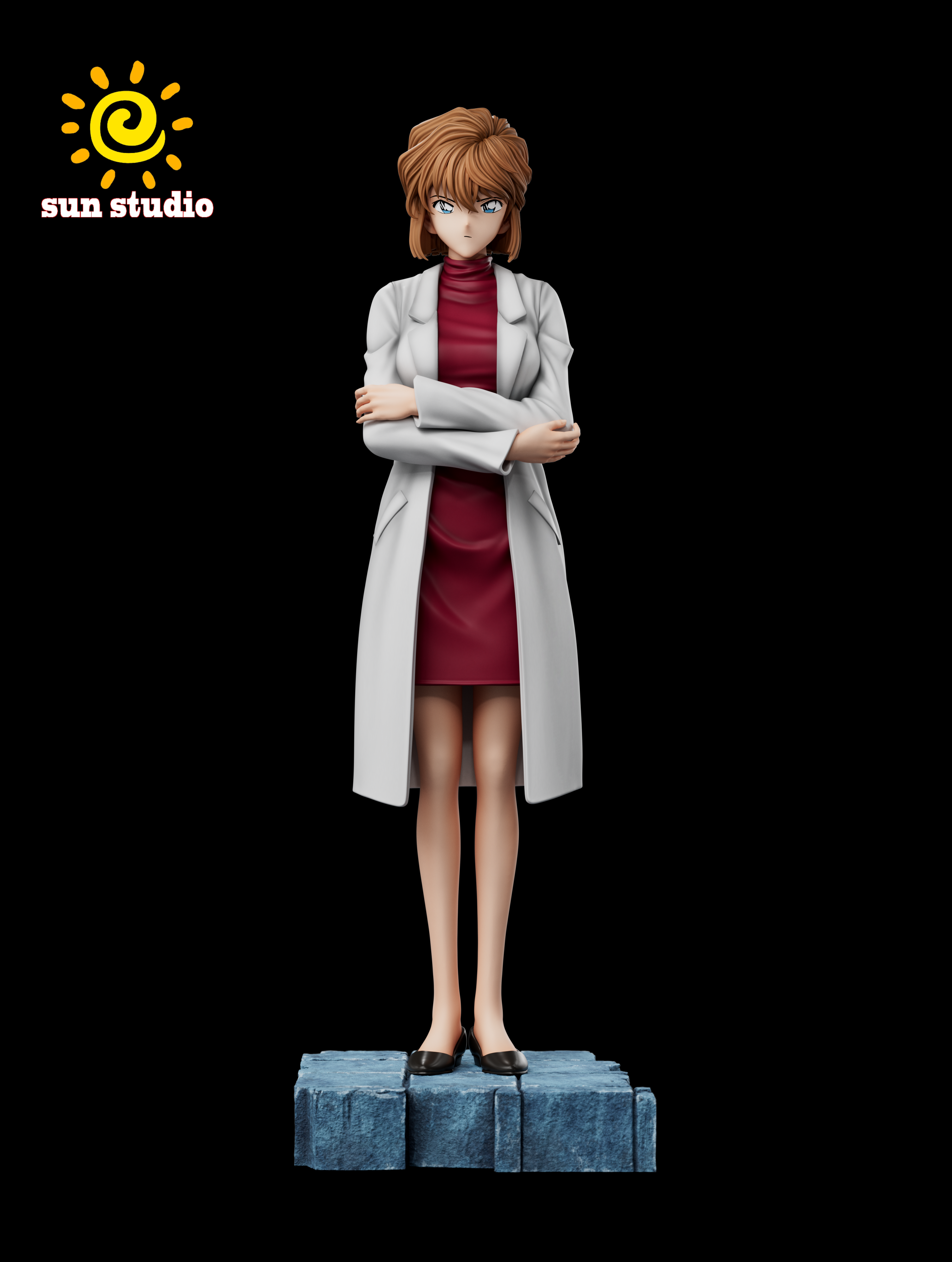 Detective Conan Shiho Miyano Sherry Statue (GK)- Sun Studio