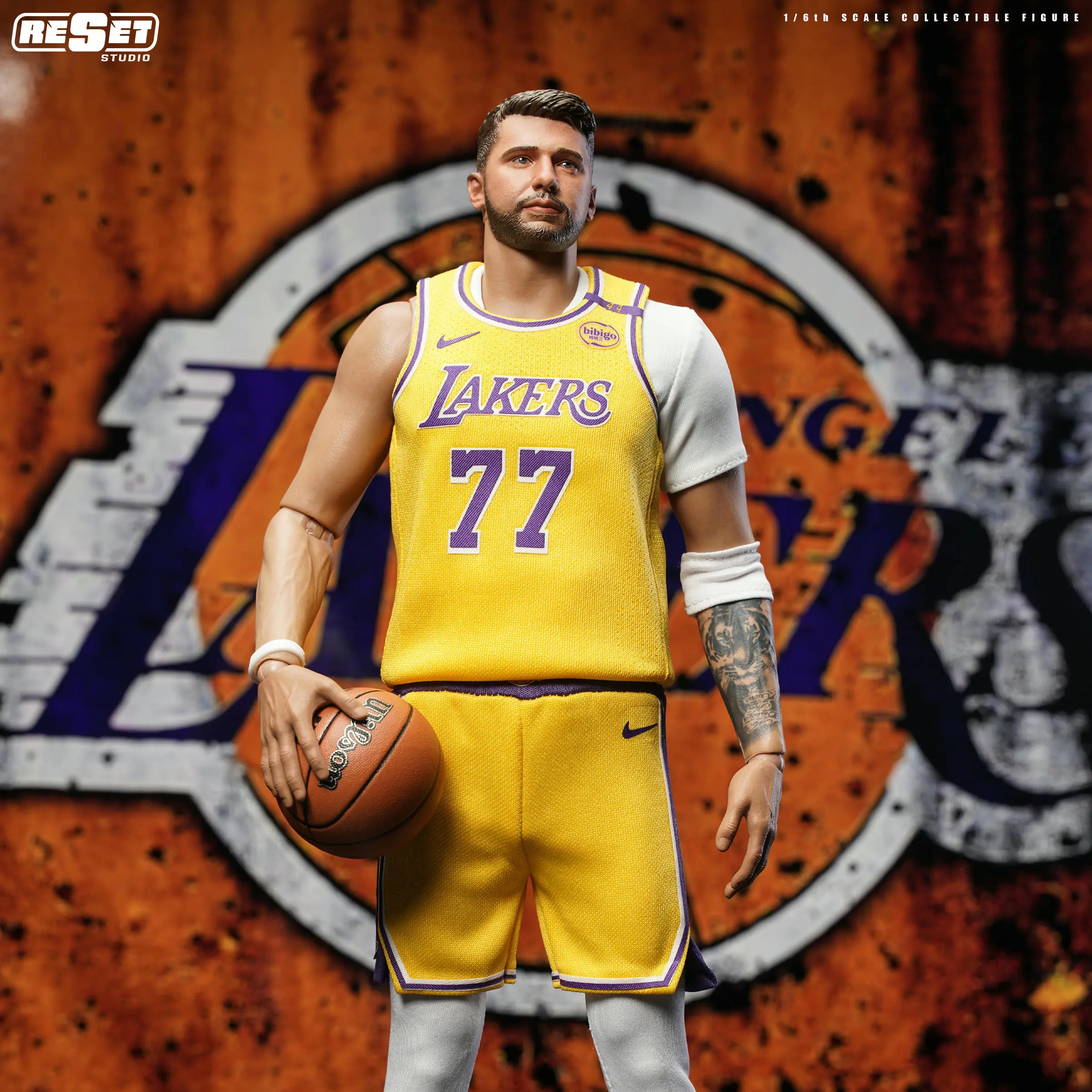 NBA Luka Dončić 1/6 Collectible Action Figure - Reset Studio