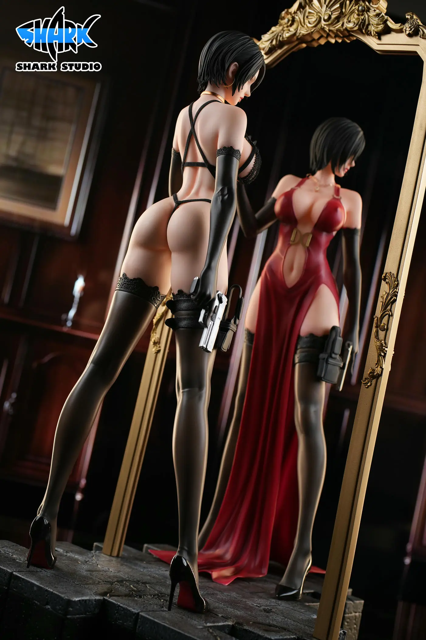 Resident Evil Twin Ada Wong Statue(GK) - Shark Studio 