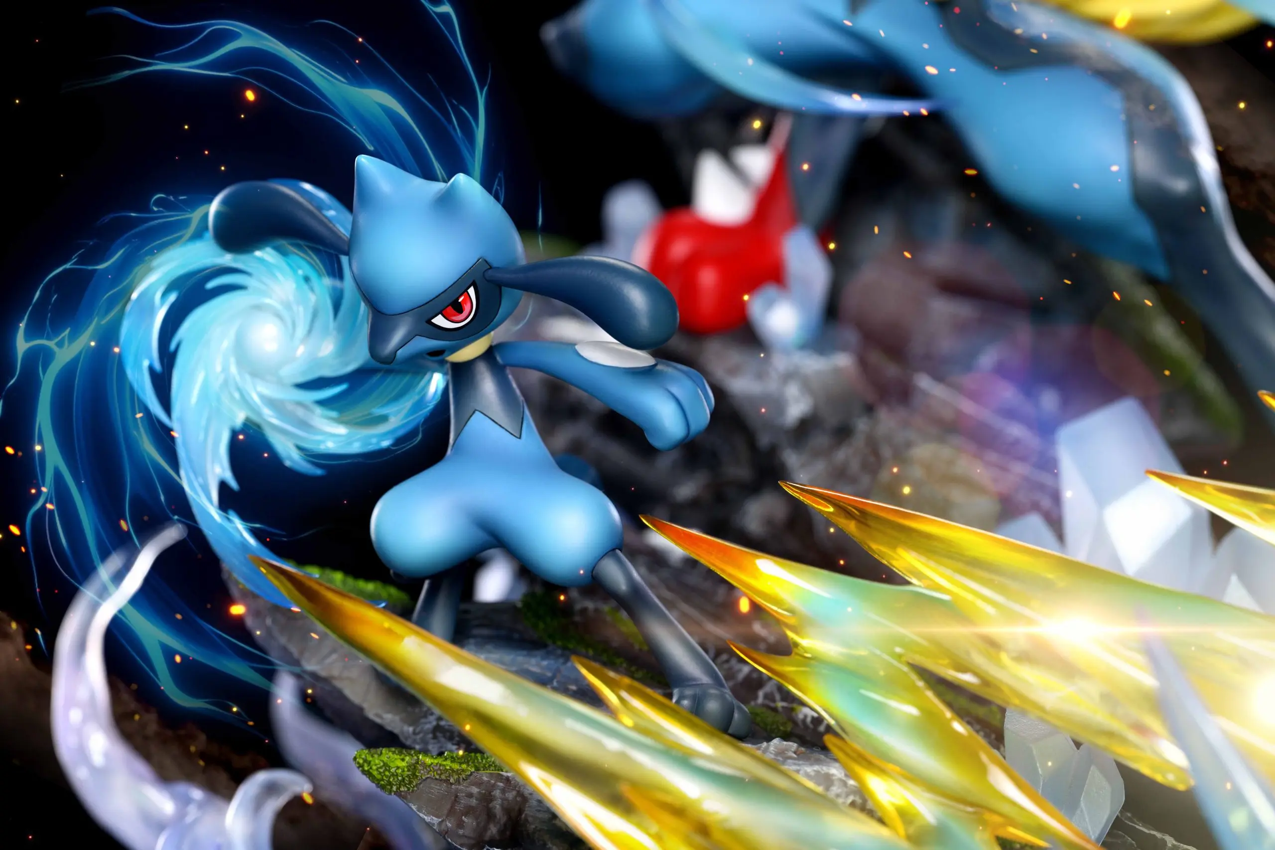 Pokemon Lucario Statue(GK)  - Phoenix Studio 