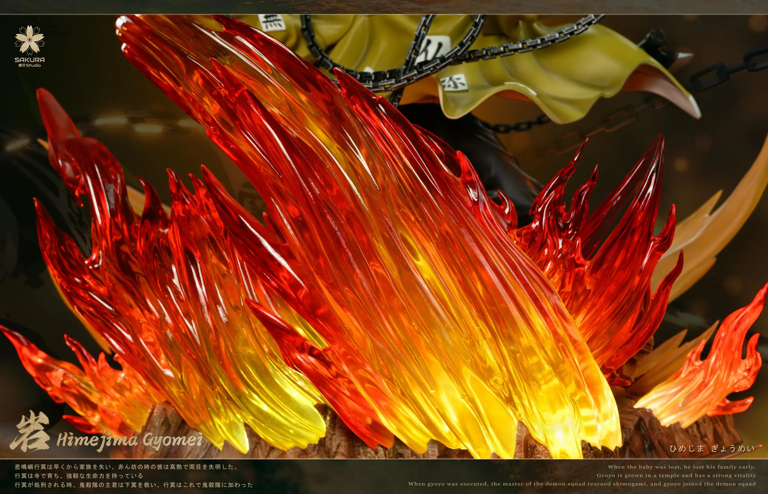 Demon Slayer Stone Hashira Gyomei Himejima Statue(GK)-SAKURA Studio