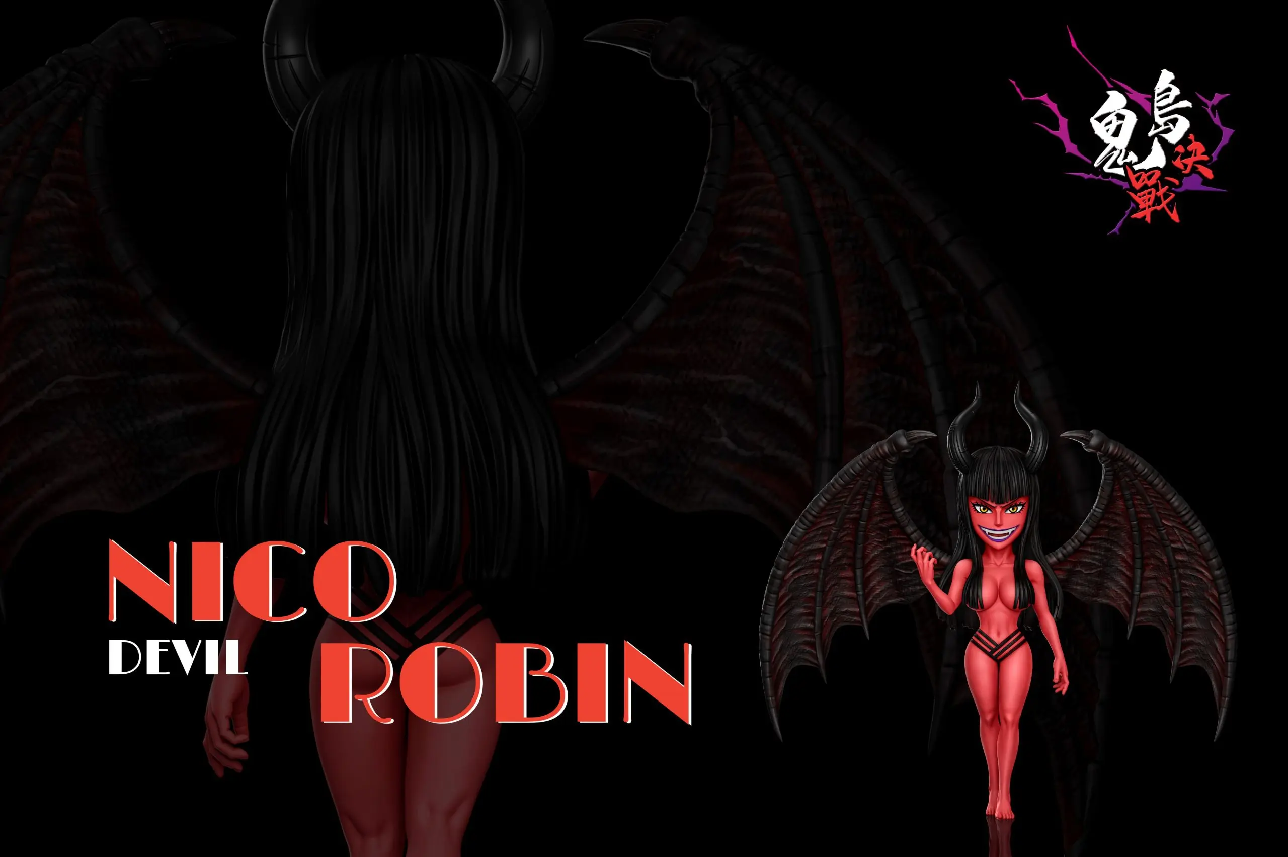 One Piece Onigashima Final Battle #13 Demon Robin Statue(GK)-A+ Studio 