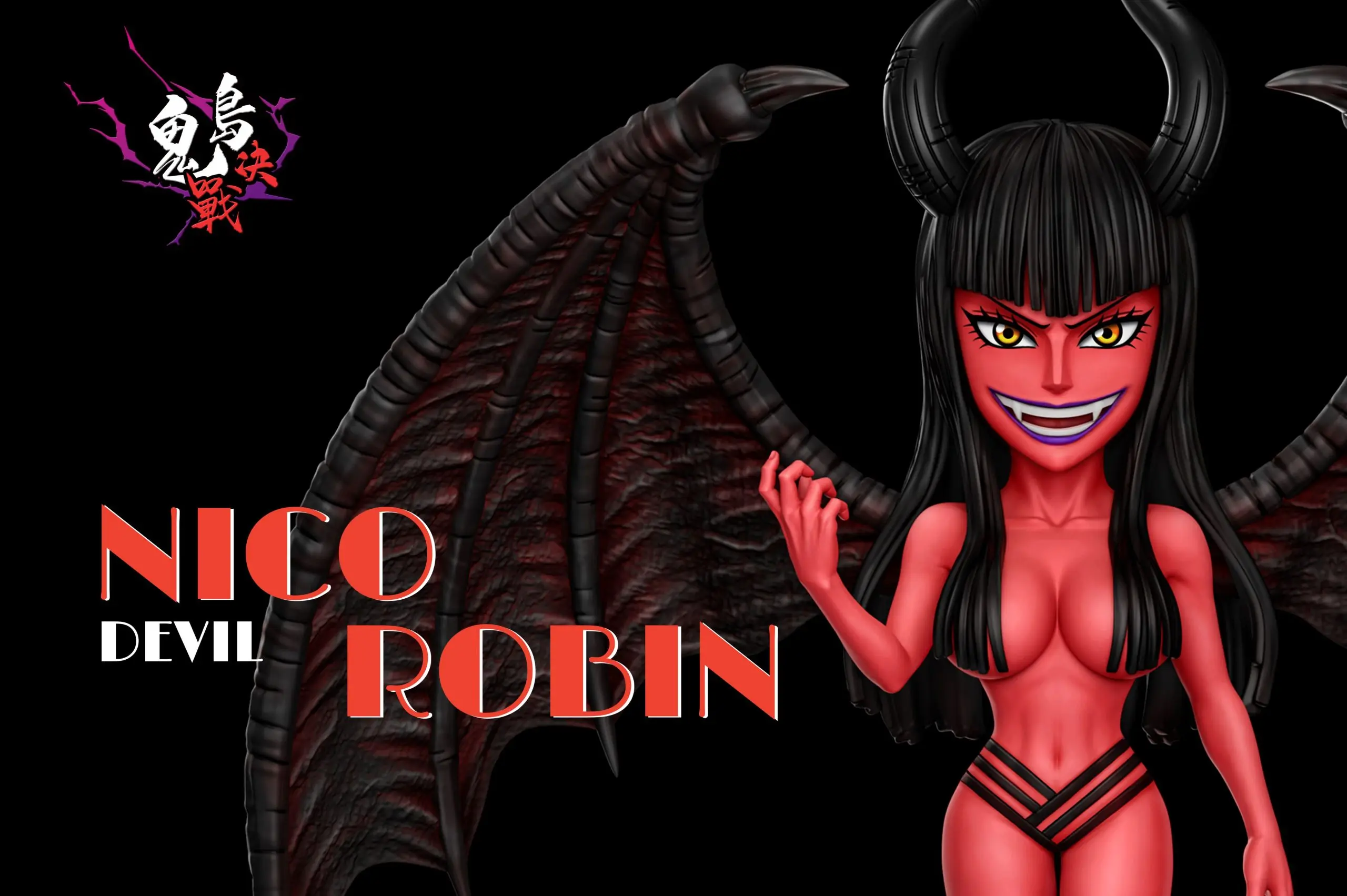 One Piece Onigashima Final Battle #13 Demon Robin Statue(GK)-A+ Studio 