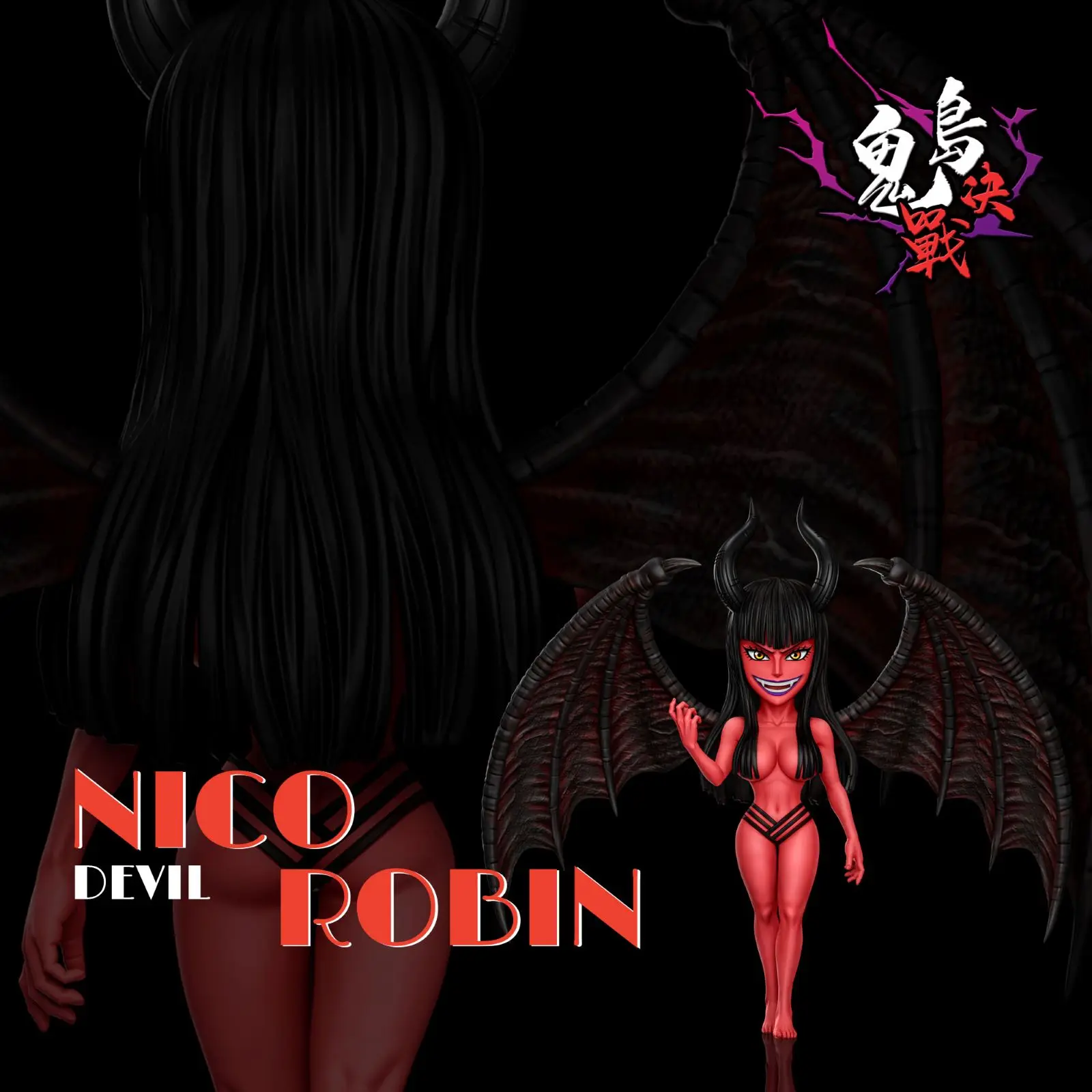 One Piece Onigashima Final Battle #13 Demon Robin Statue(GK)-A+ Studio 