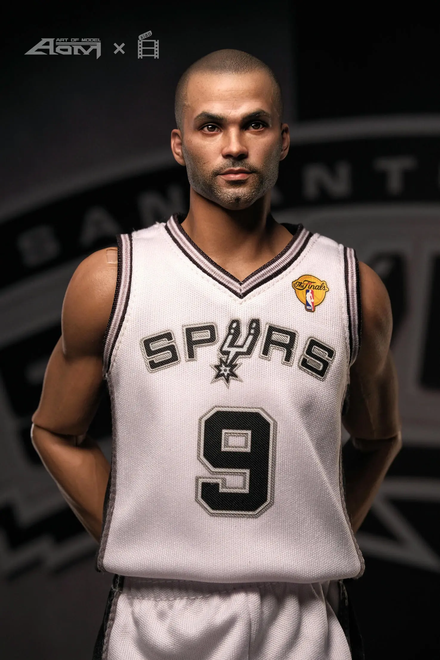 AOM TOYS Studio - NBA Tony Parker 2014 Championship Set  1/6 Scale Action Figure