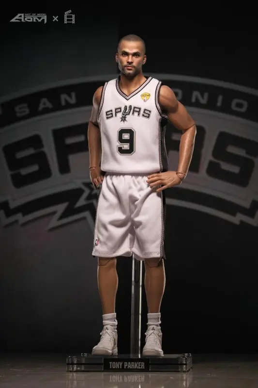 AOM TOYS Studio - NBA Tony Parker 2014 Championship Set  1/6 Scale Action Figure