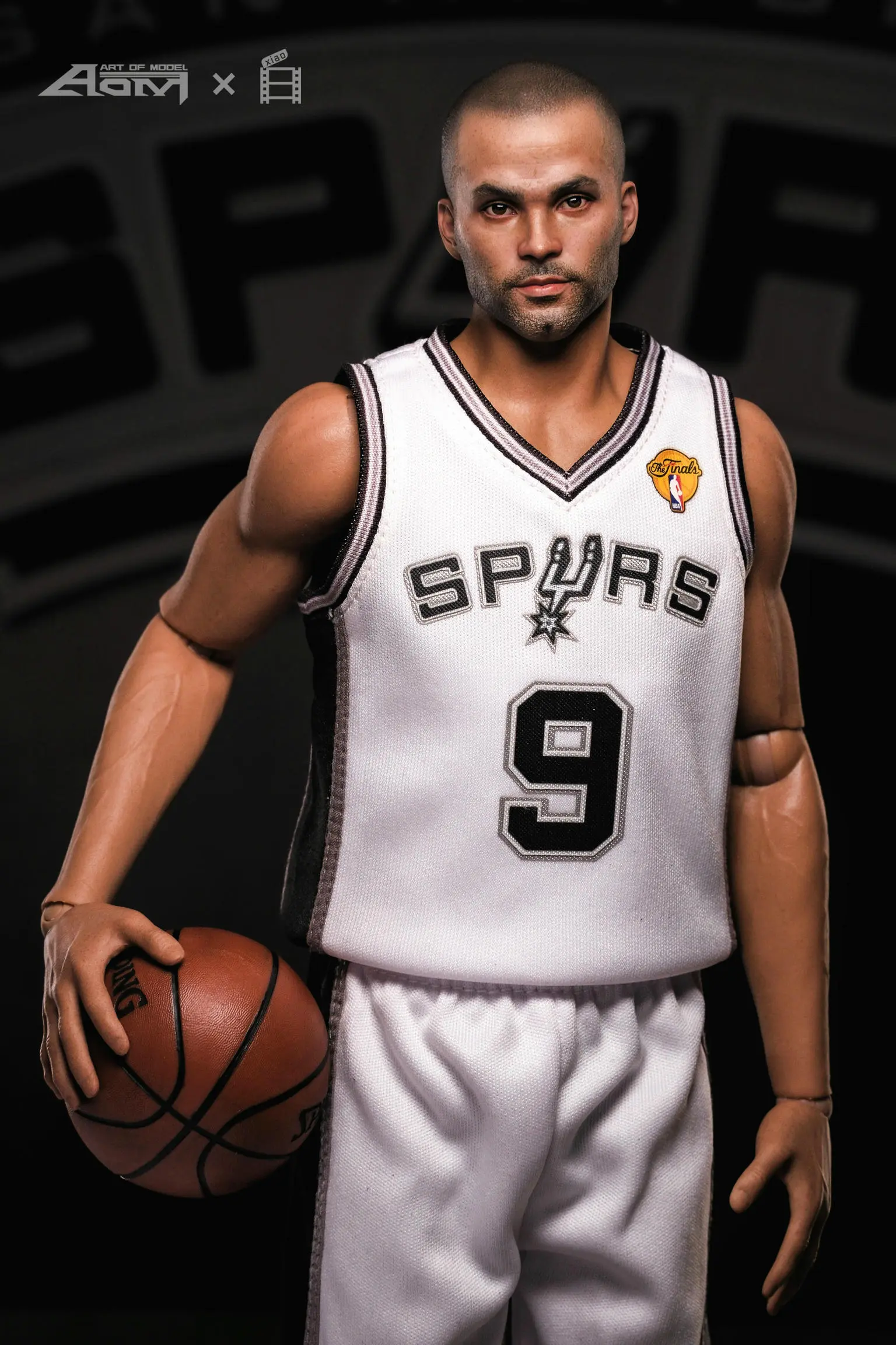 AOM TOYS Studio - NBA Tony Parker 2014 Championship Set  1/6 Scale Action Figure