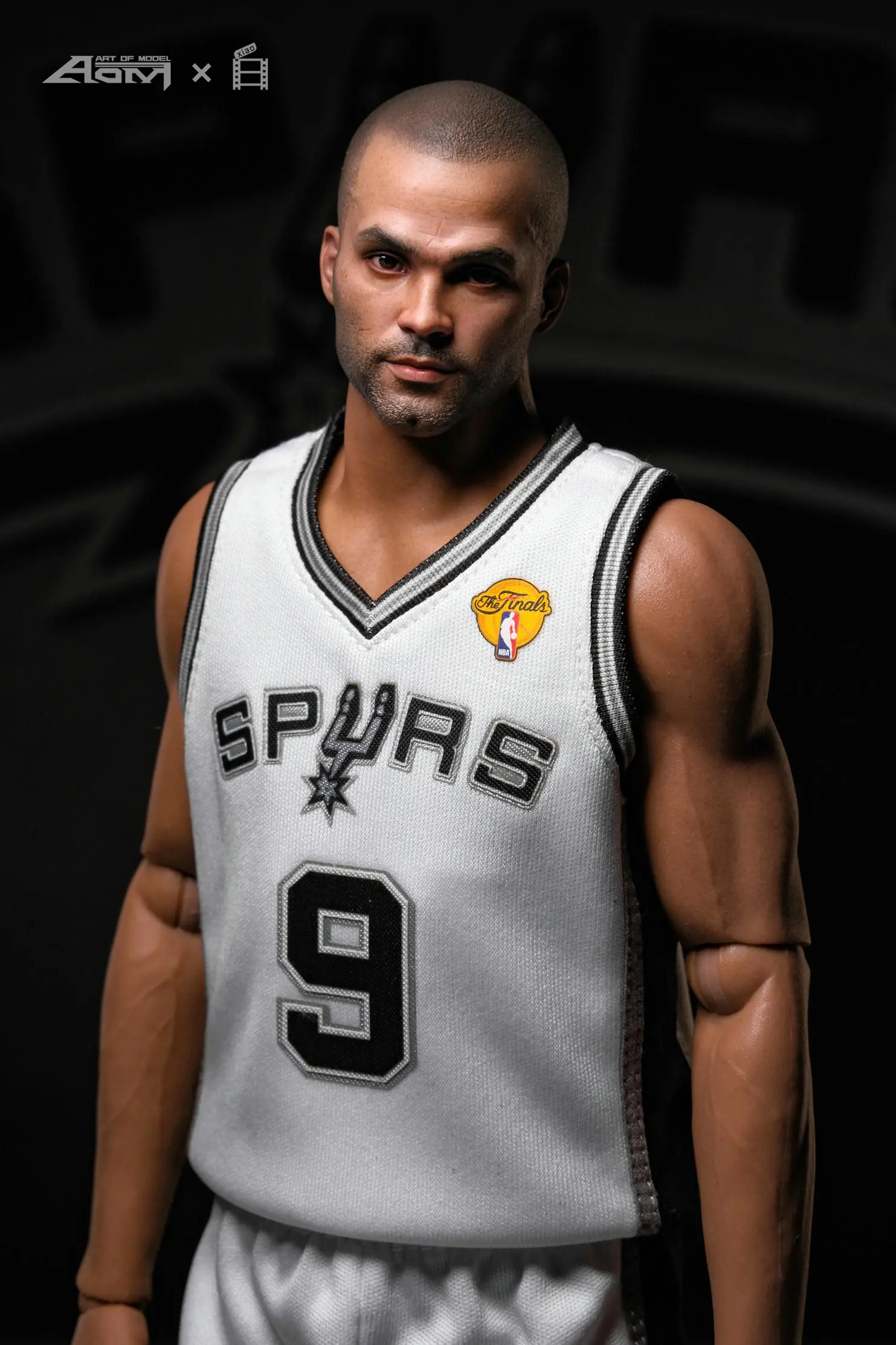 AOM TOYS Studio - NBA Tony Parker 2014 Championship Set  1/6 Scale Action Figure