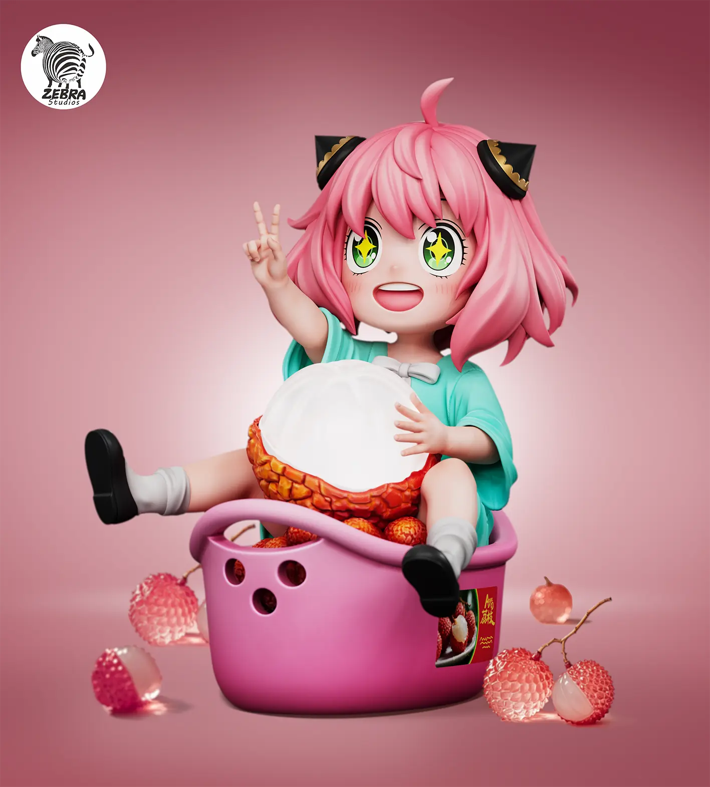 Zebra Studio - Spy x Family Anya's Lychee Statue(GK) 