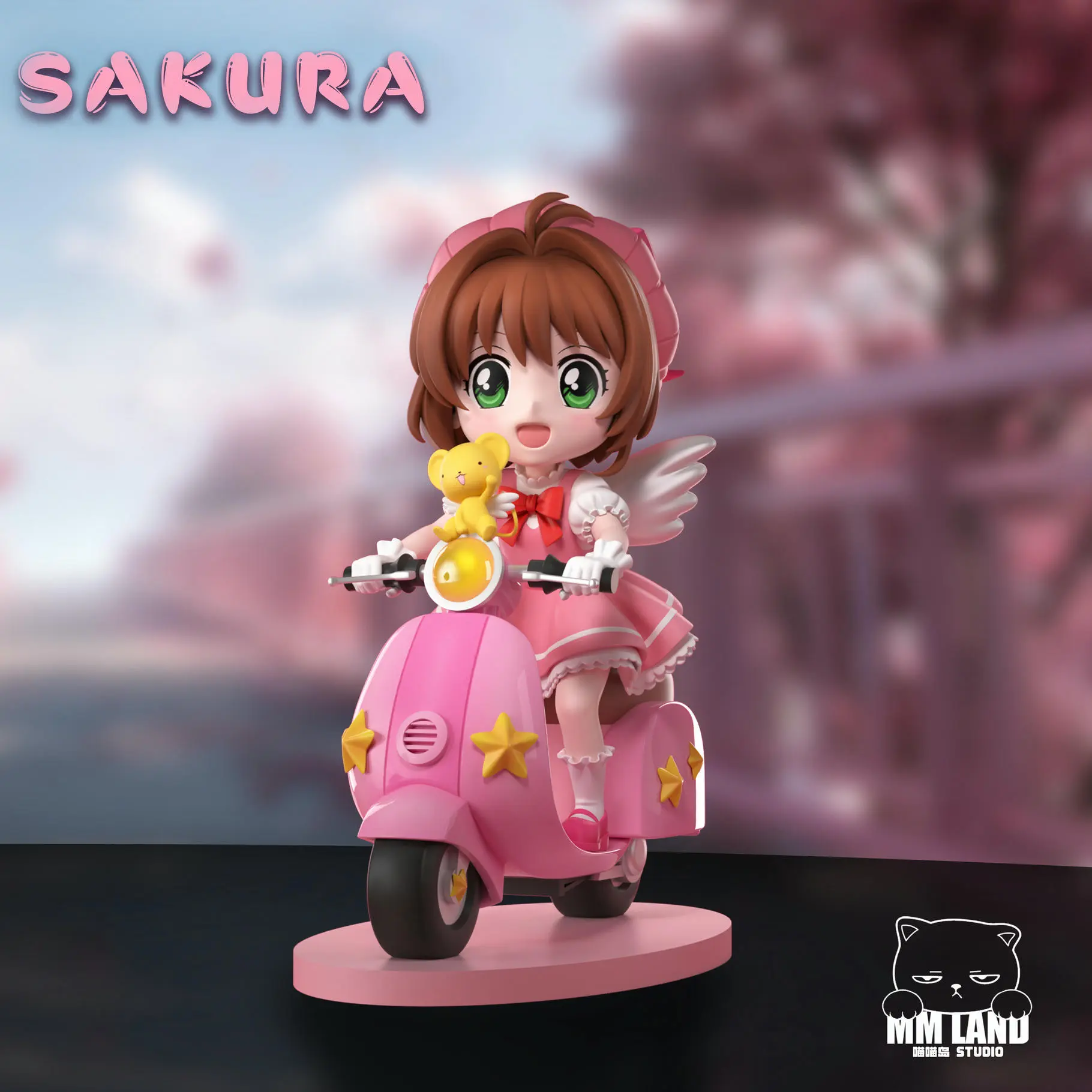 MMLAND Studio - Cardcaptor Sakura Sakura on Motorcycle Statue(GK)