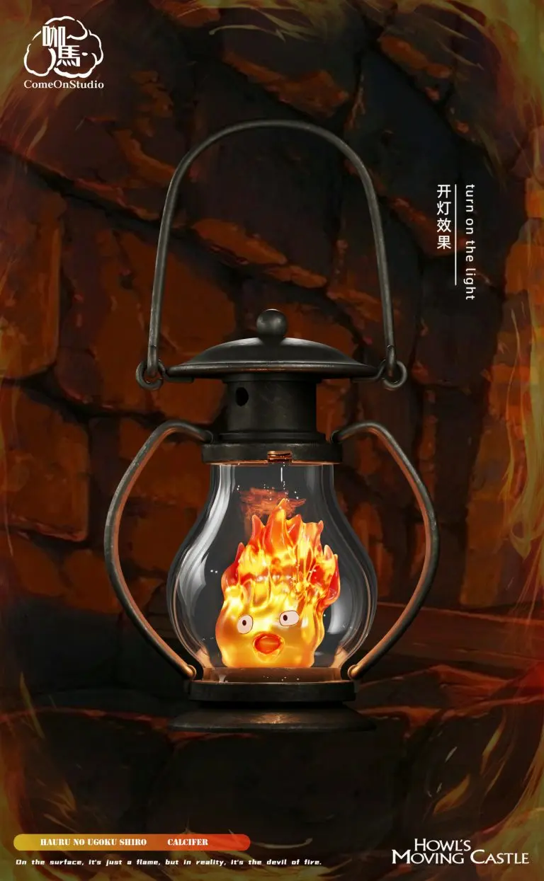 Come On Studio - Howl's Moving Castle Oil Lamp Calcifer Statue(GK)