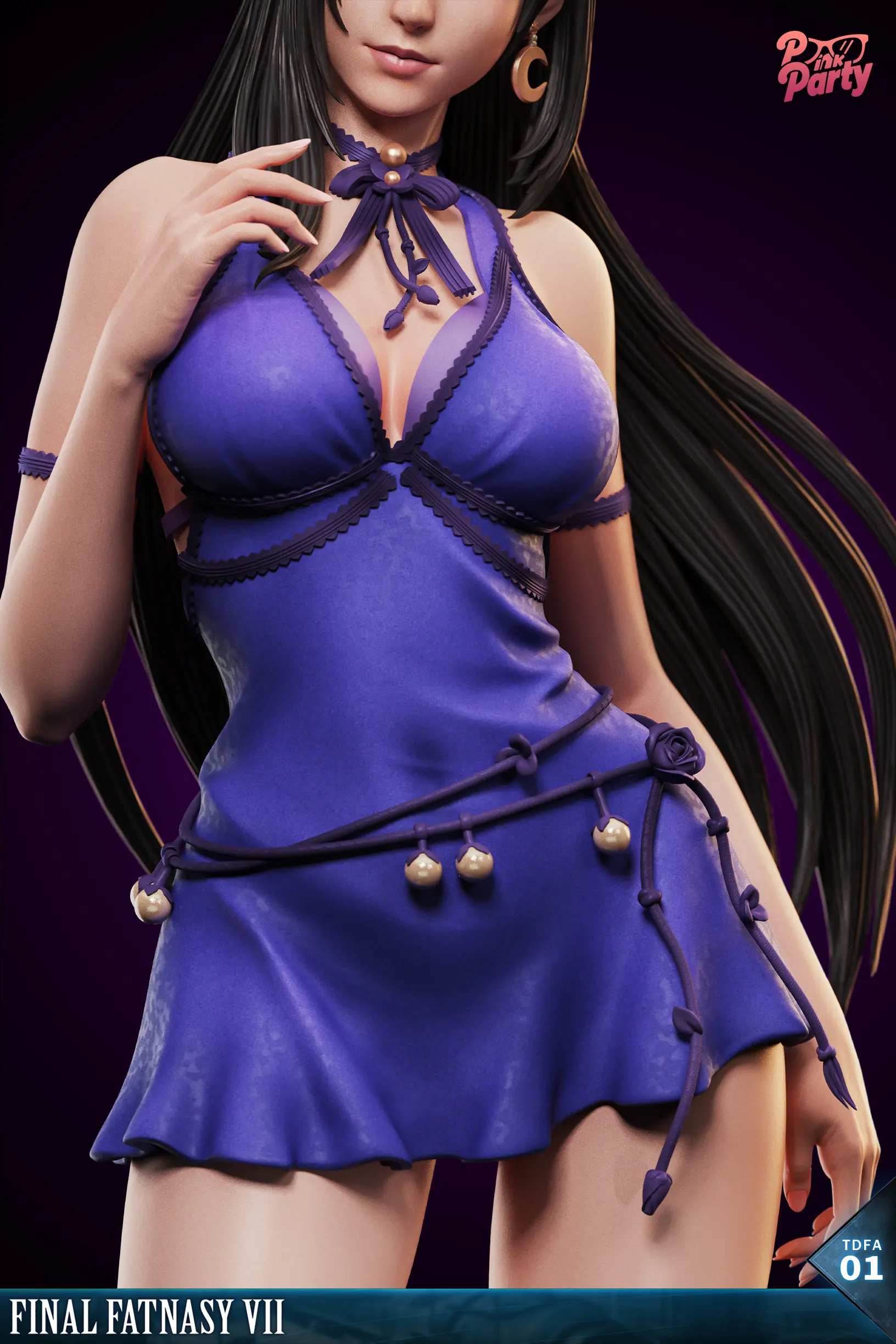 Pinkparty Studio - Final Fantasy Goddess Tifa Statue(GK)