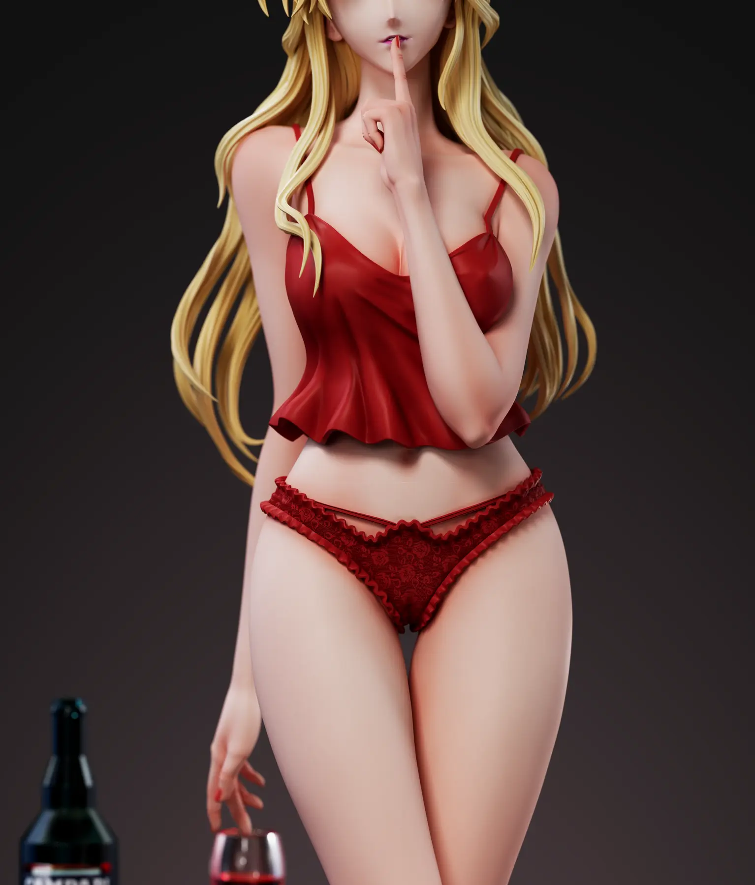 Strange Thief Studio - Detective Conan Vermouth in Pajamas Statue(GK)(Adult 18+)
