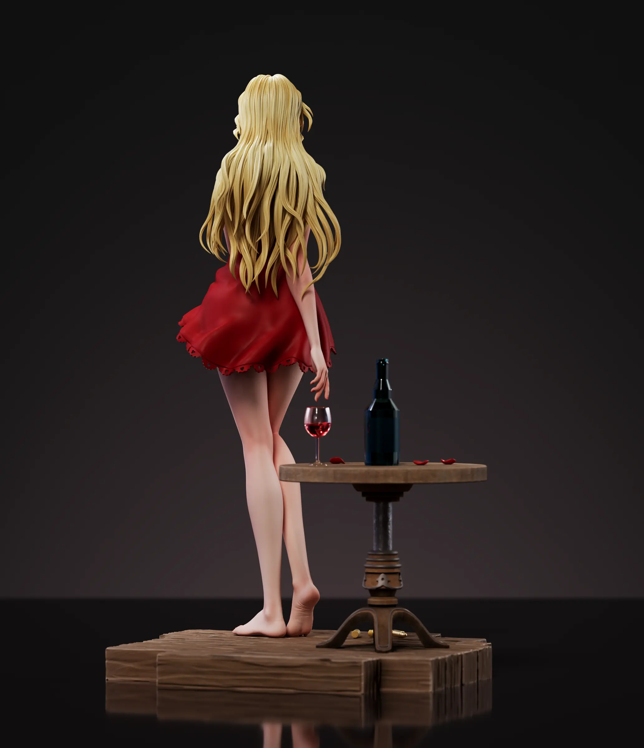 Strange Thief Studio - Detective Conan Vermouth in Pajamas Statue(GK)(Adult 18+)