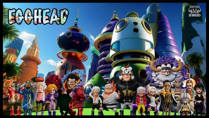 YZ Studio - One Piece Egghead Arc #15 Saint Jaygarcia Saturn Statue (GK)