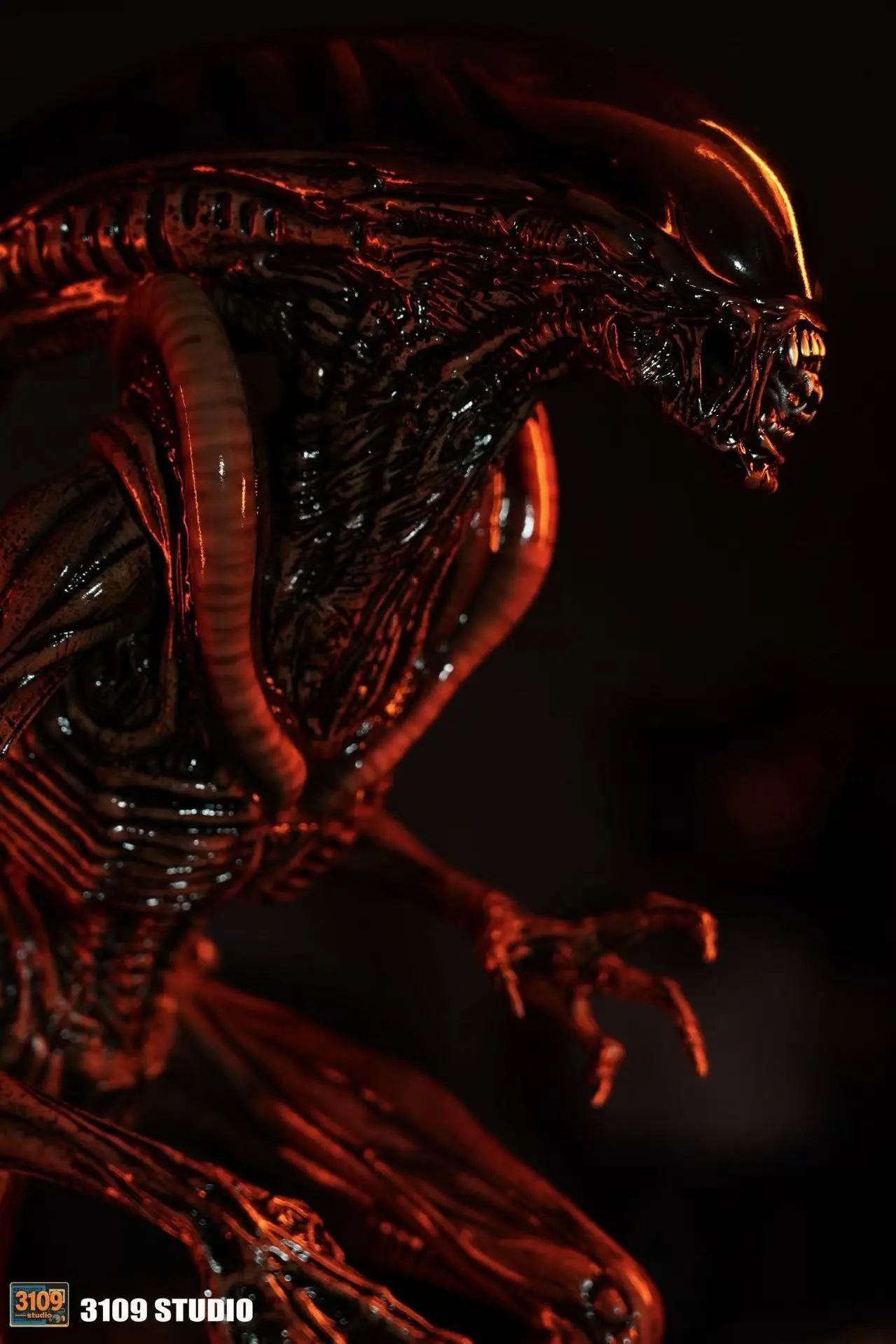 3109 Studio - Alien DOG ALIEN MAQUETTE Statue(GK) 