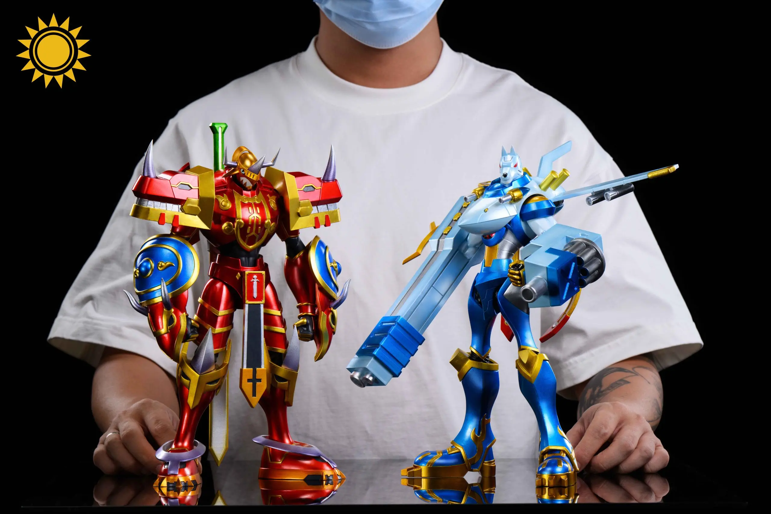 Sun Toys Studio - Digimon EmperorGreymon & MagnaGarurumon Statue(GK)