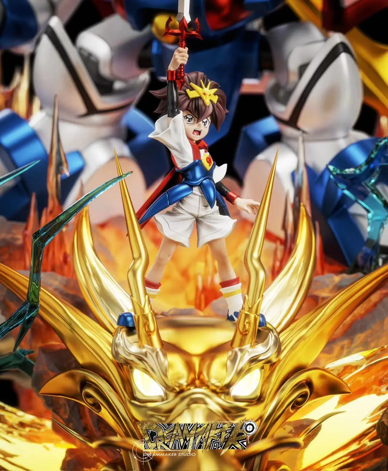 Dream Maker Studio - Mashin Eiyuuden Wataru Sentiment Series 01 Ryujinmaru Statue(GK)