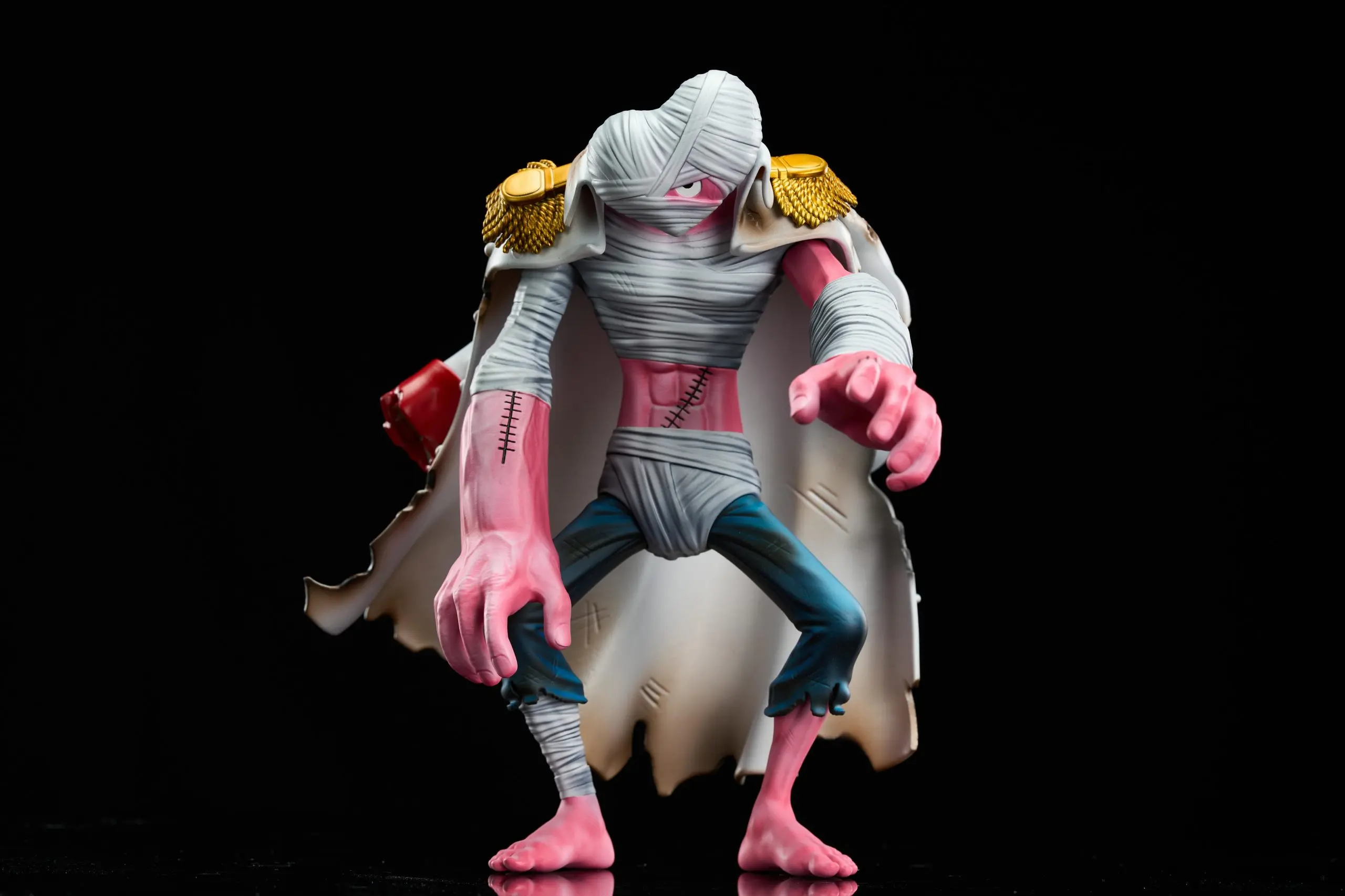 Long Hu Studio - One Piece Zombie Navy Bear & Bandage Trooper Set Statue(GK)