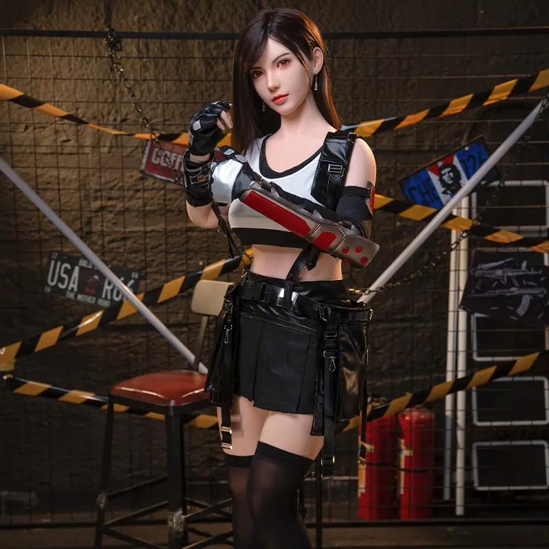 Ling Meng Studio - Final Fantasy 1/1 Tifa Full Silicone Action Figure (Adult 18+)