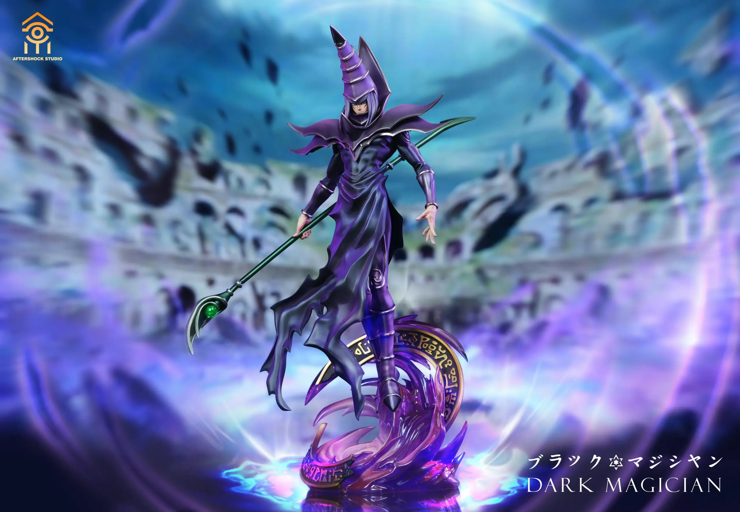 Aftershock Studio - Yu-Gi-Oh Dark Magician 2.0 Statue(GK)