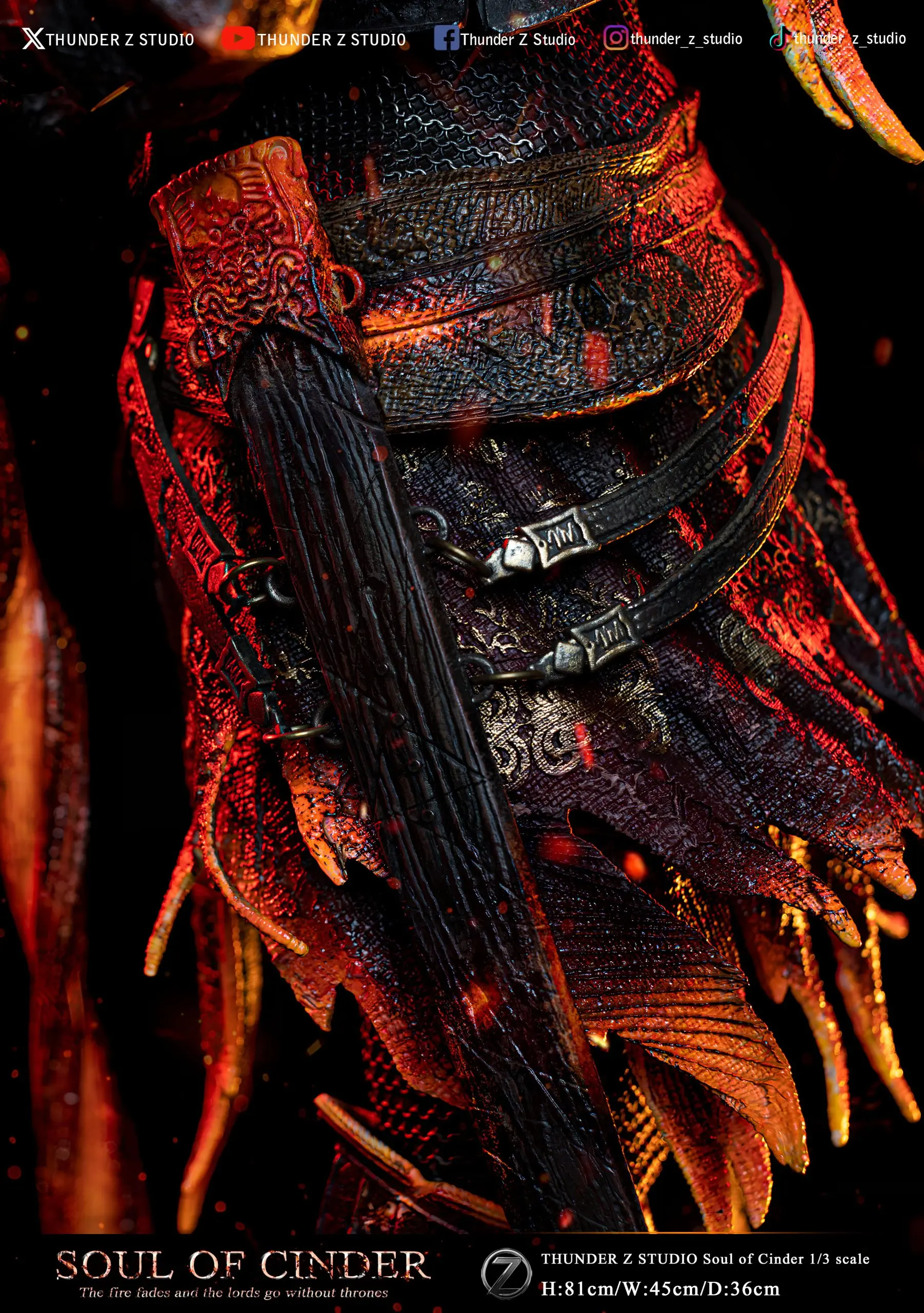 THUNDER Z Studio - Dark Souls Lord of Cinder Statue(GK)
