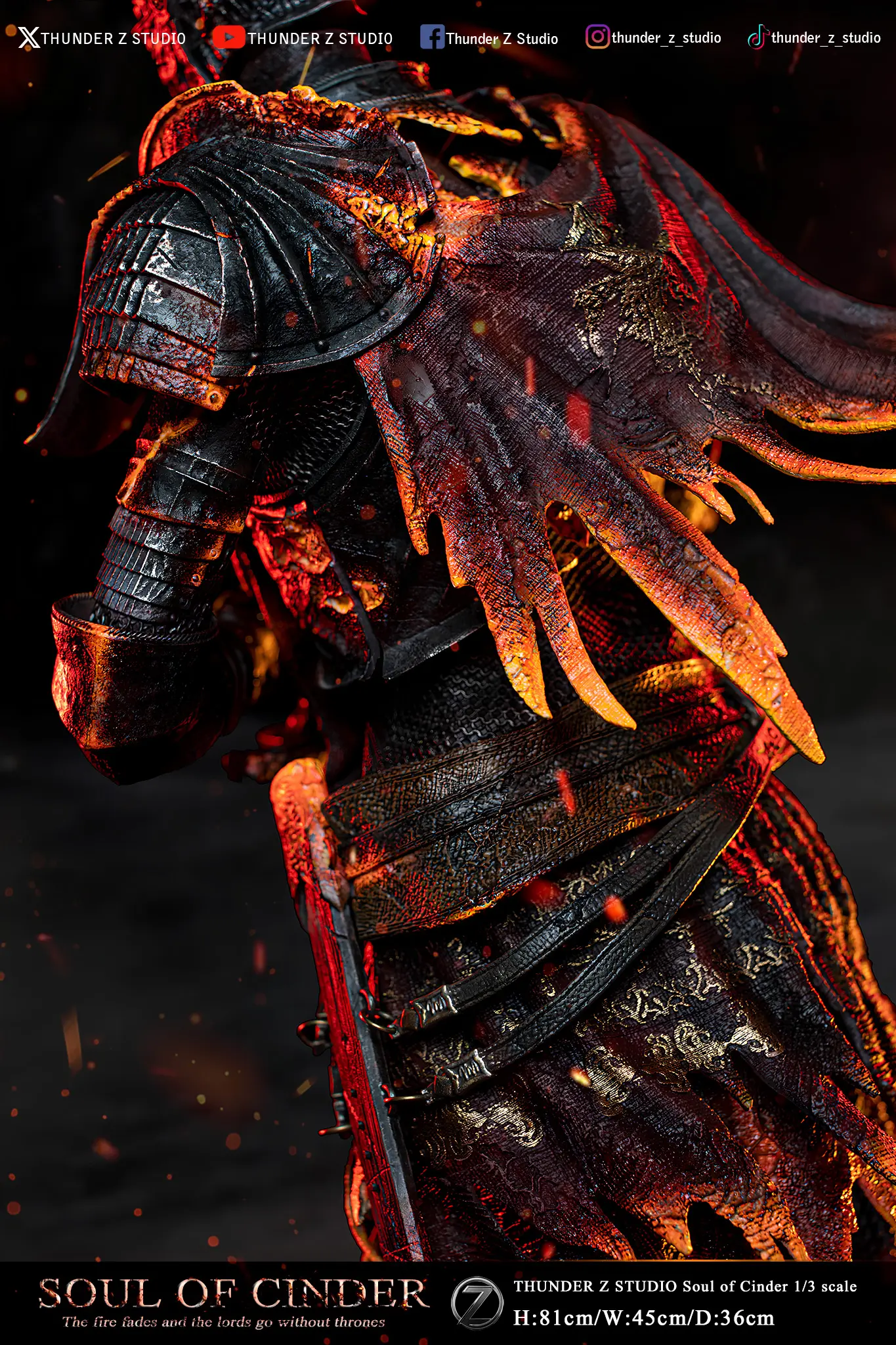 THUNDER Z Studio - Dark Souls Lord of Cinder Statue(GK)