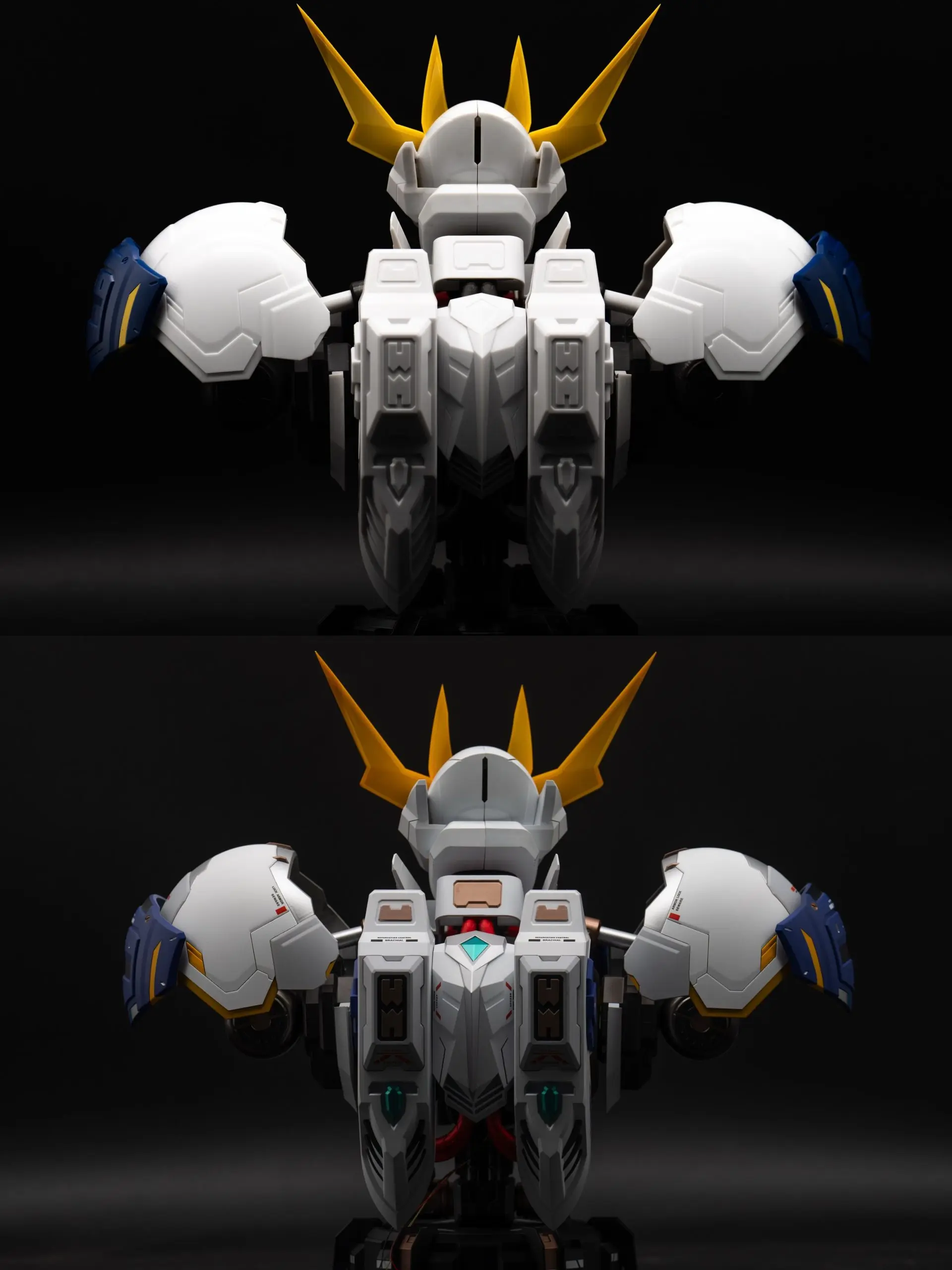 HH Mo Xing Gong Fang Studio - Gundam Battle 1/30 ASW-G-08 Gundam Barbatos Lupus Rex Bust Assembly ModelPainted Finished Statue (GK)