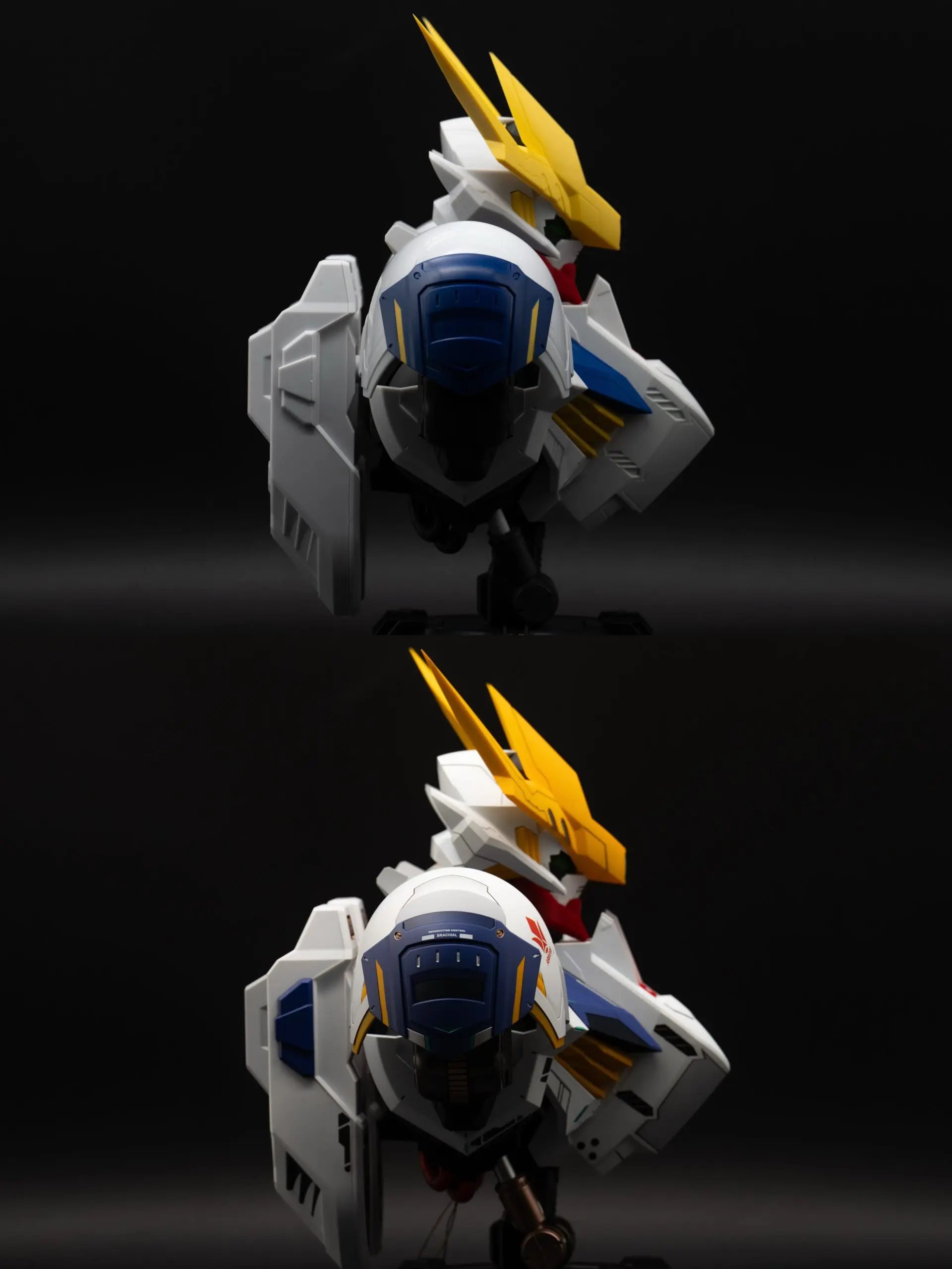 HH Mo Xing Gong Fang Studio - Gundam Battle 1/30 ASW-G-08 Gundam Barbatos Lupus Rex Bust Assembly ModelPainted Finished Statue (GK)