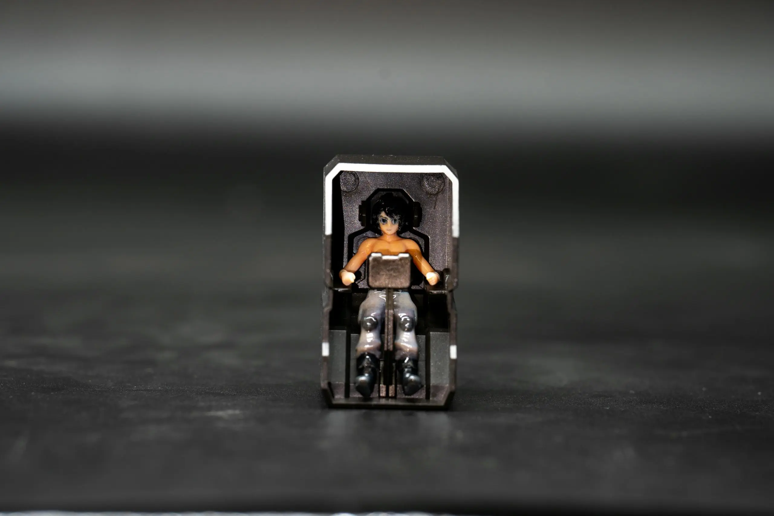 HH Mo Xing Gong Fang Studio - Gundam Battle 1/30 ASW-G-08 Gundam Barbatos Lupus Rex Bust Assembly ModelPainted Finished Statue (GK)