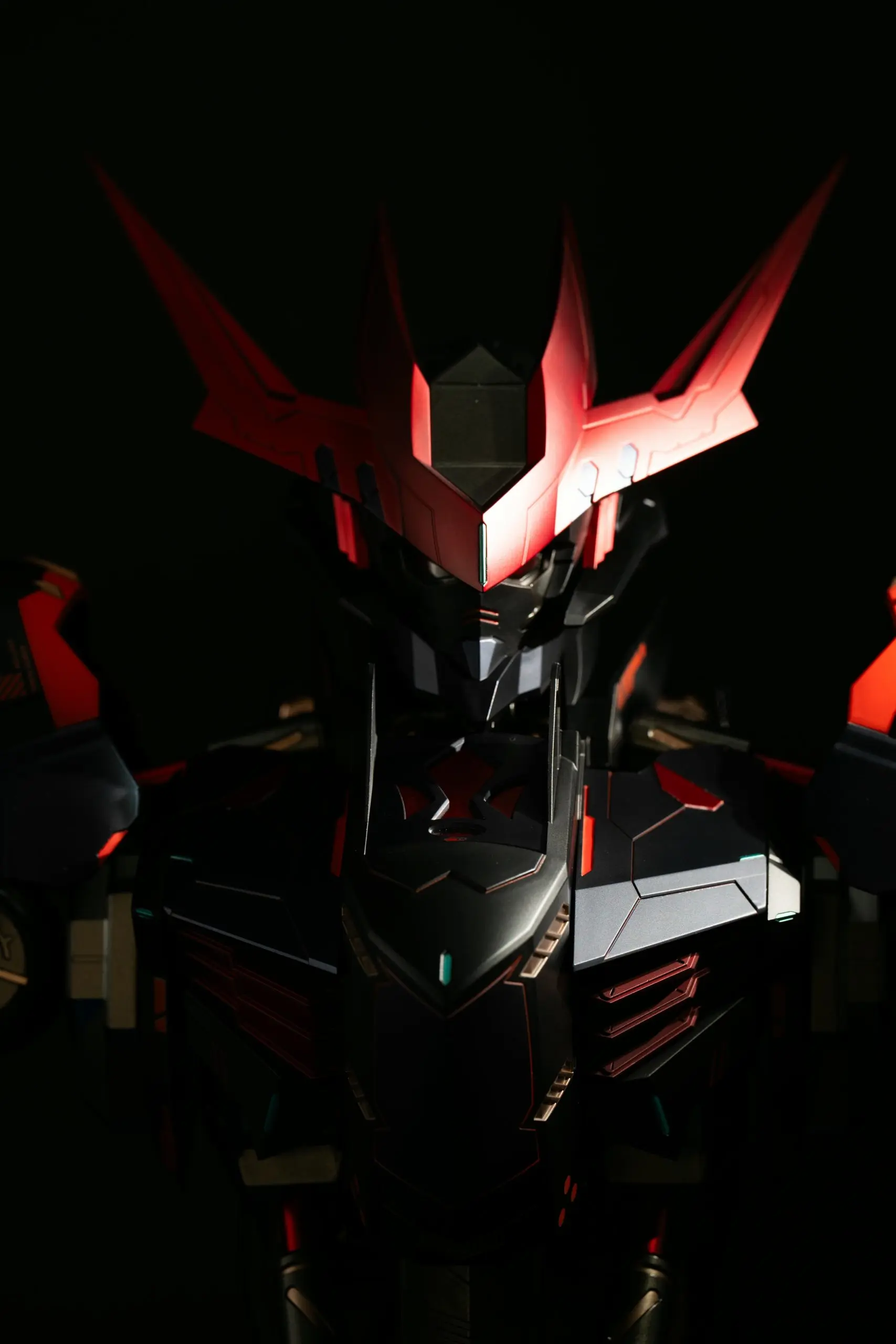 HH Mo Xing Gong Fang Studio - Gundam Battle 1/30 ASW-G-08 Gundam Barbatos Lupus Rex Bust Assembly ModelPainted Finished Statue (GK)