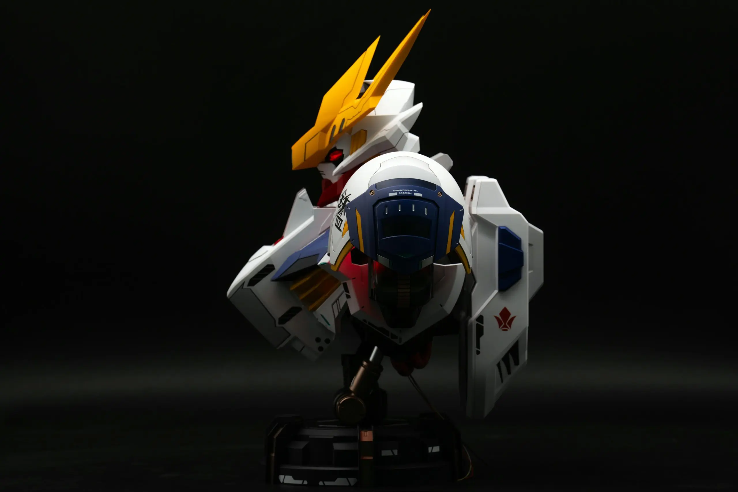HH Mo Xing Gong Fang Studio - Gundam Battle 1/30 ASW-G-08 Gundam Barbatos Lupus Rex Bust Assembly ModelPainted Finished Statue (GK)