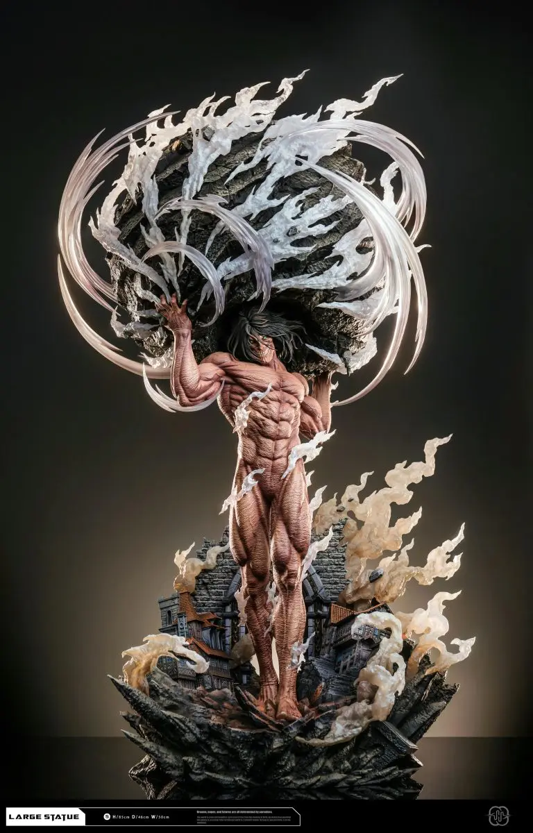 Hertz Studio - Attack on Titan Eren Blocks the Gate Statue (GK)