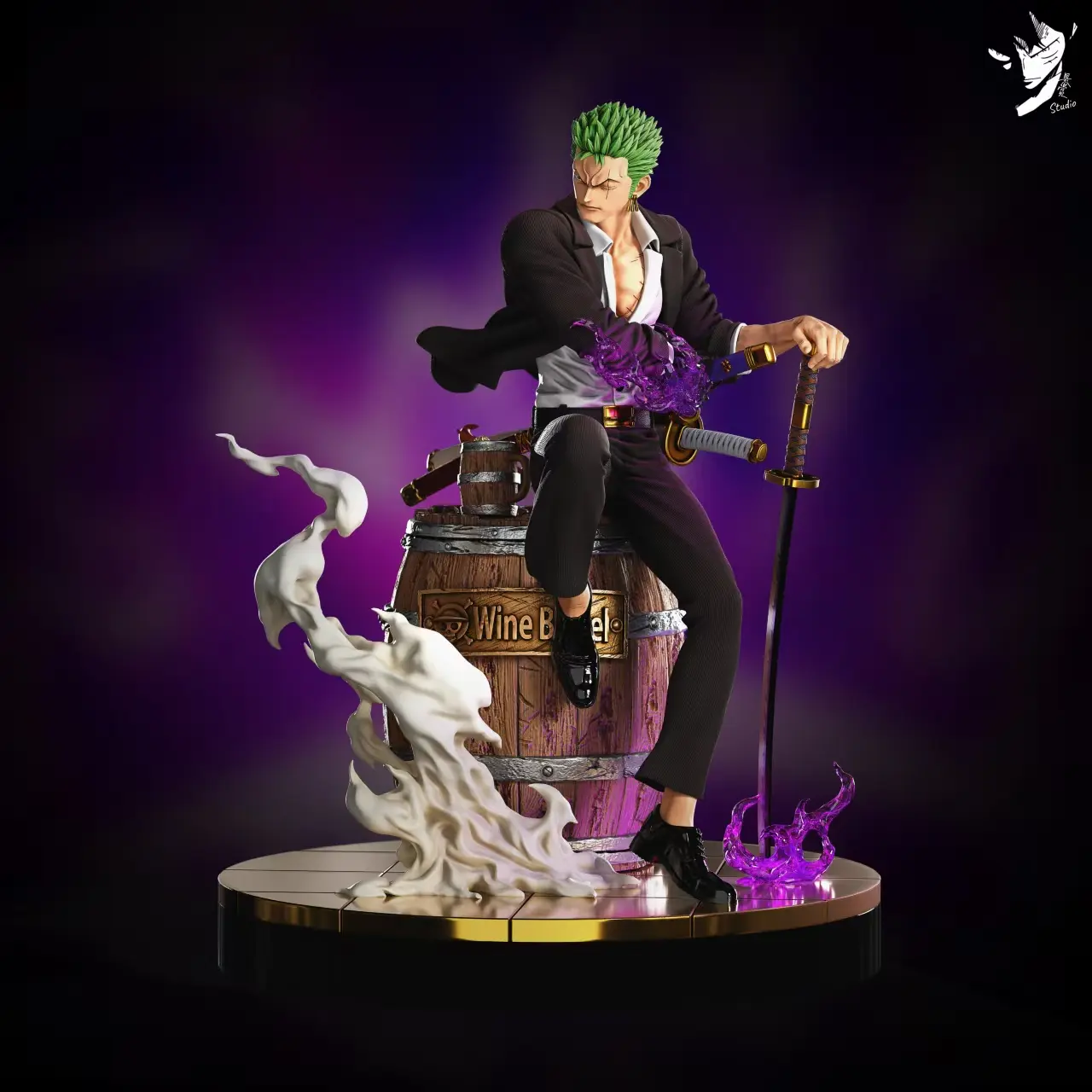 XS Studio - One Piece Suit Outlaws Series #1 Zoro in Suit Statue (GK)