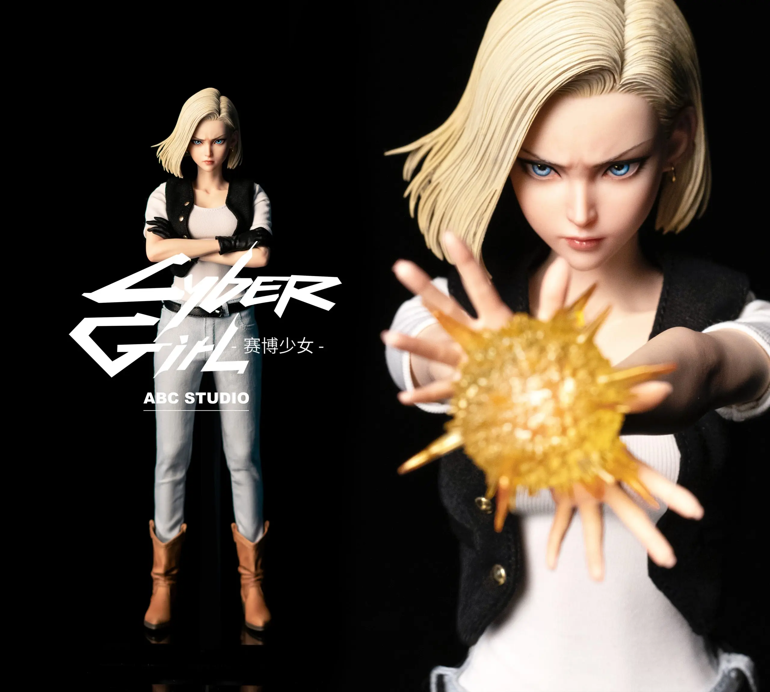 ABC Studio - Dragon ball Cyber Girl Android 18 Statue(GK)