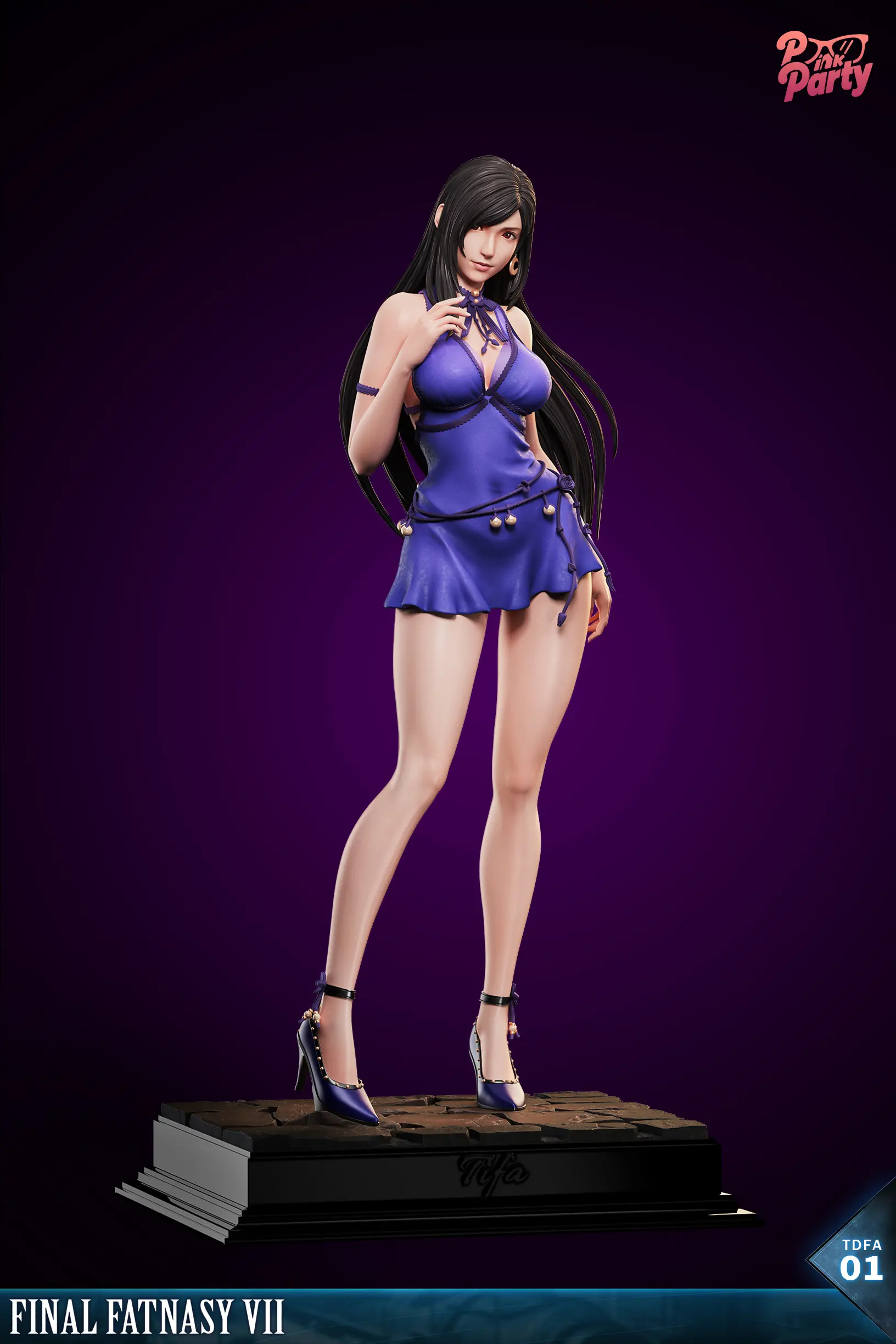 Pinkparty Studio - Final Fantasy Goddess Tifa Statue(GK)