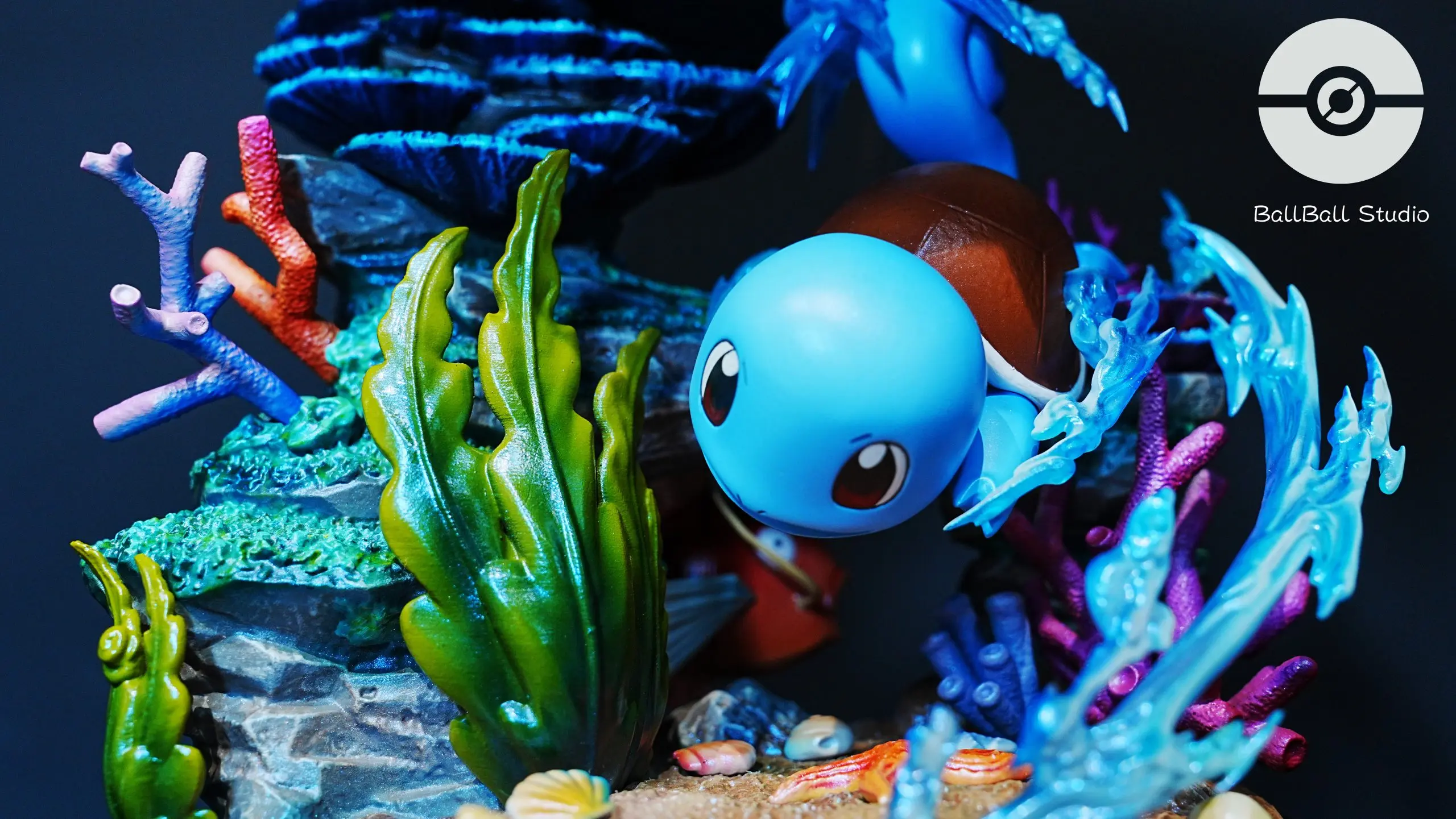 Ball Ball Studio - Pokémon First Generation Starters Squirtle Statue(GK)