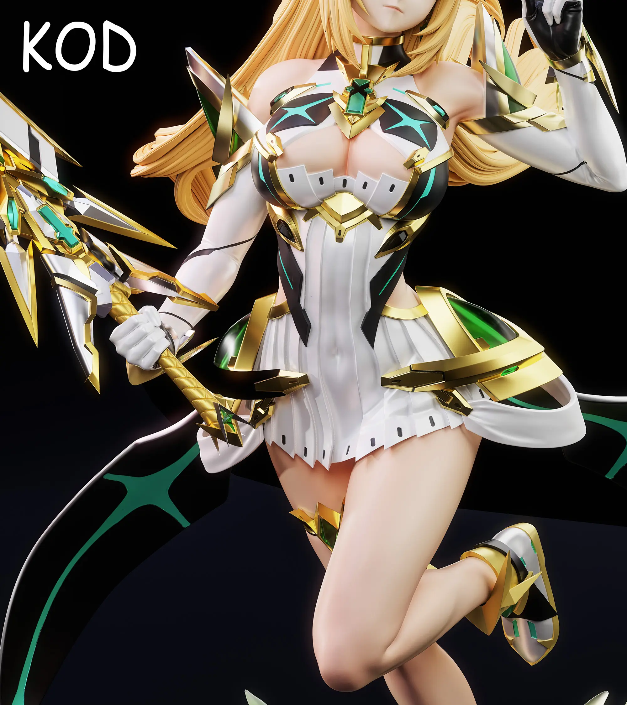 Kod Studio - Xenoblade Chronicles #2 Mythra Light Mech Statue(GK)