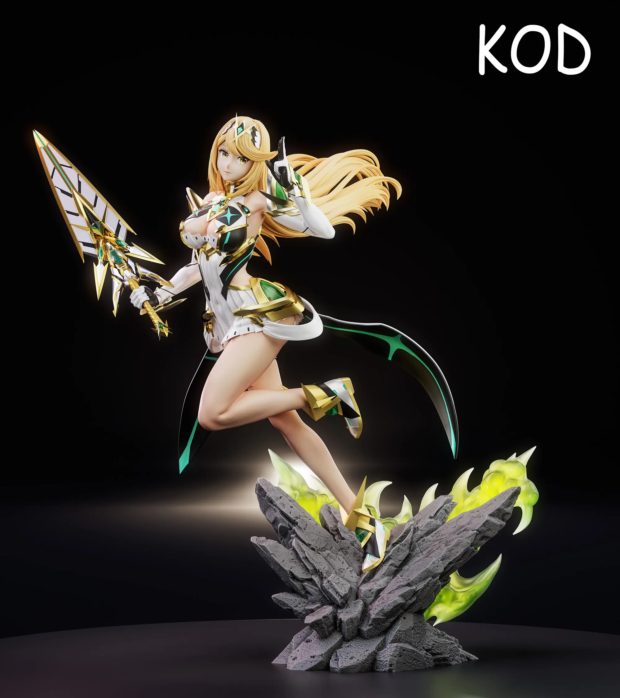 Kod Studio - Xenoblade Chronicles #2 Mythra Light Mech Statue(GK)