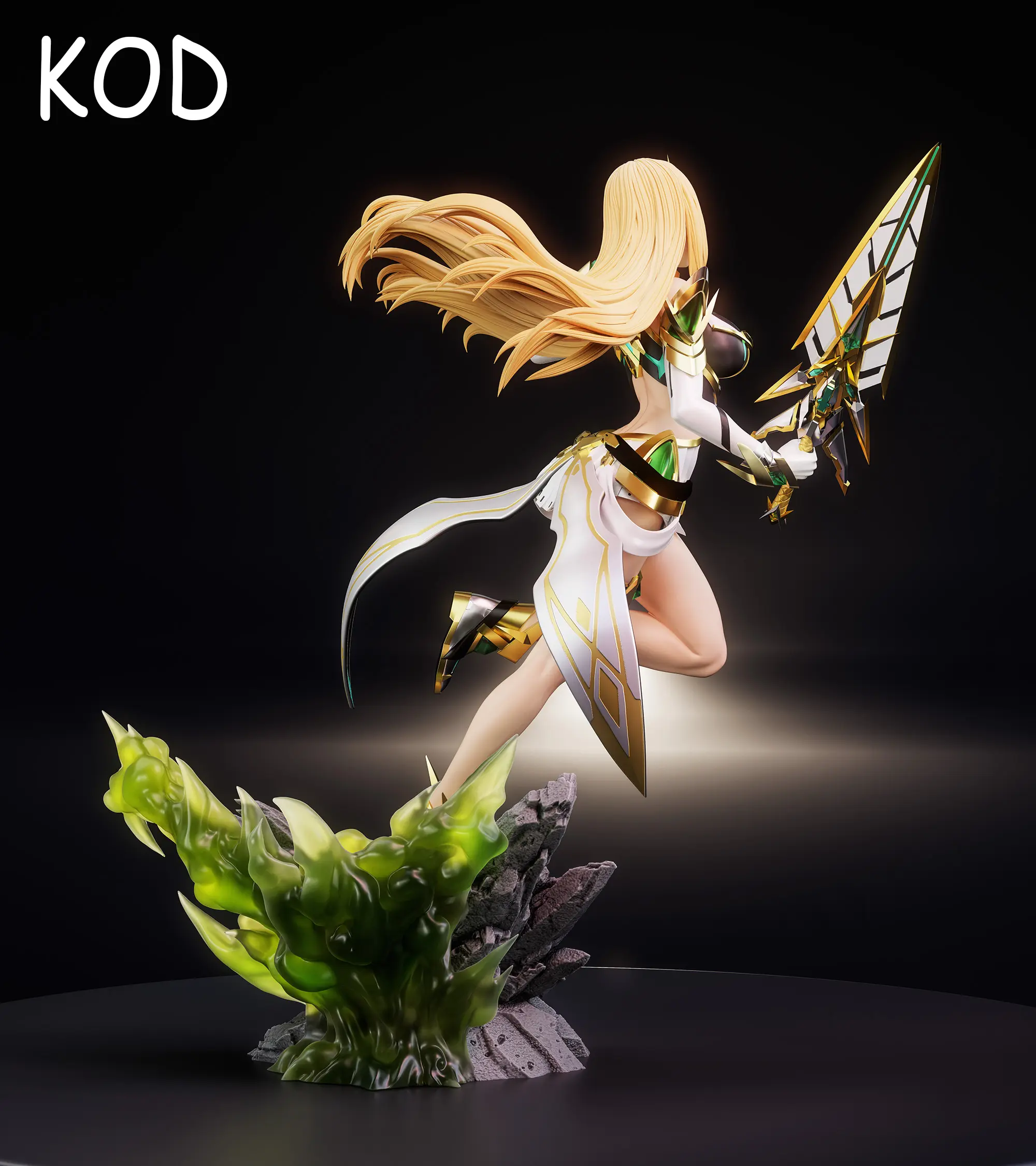 Kod Studio - Xenoblade Chronicles #2 Mythra Light Mech Statue(GK)