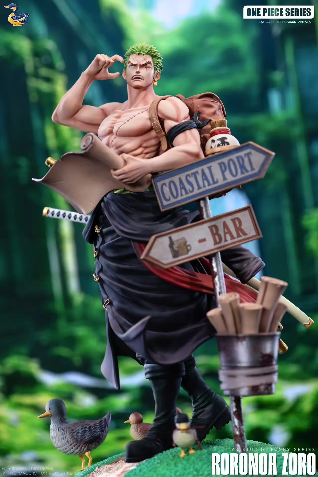 YN Studio - One Piece Lost Swordsman Zoro Statue(GK)