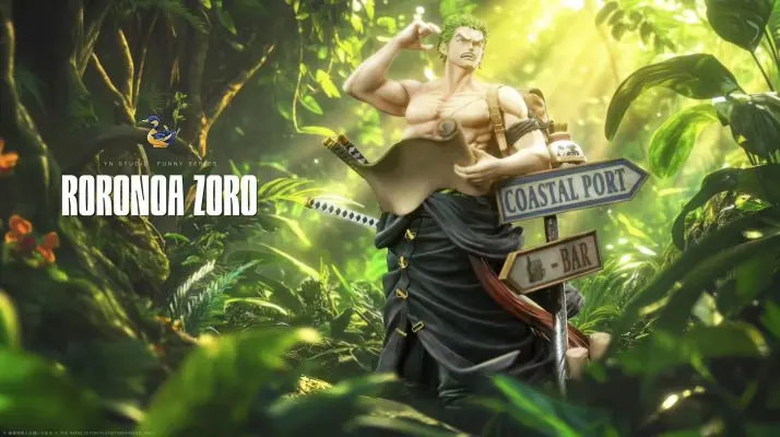 YN Studio - One Piece Lost Swordsman Zoro Statue(GK)
