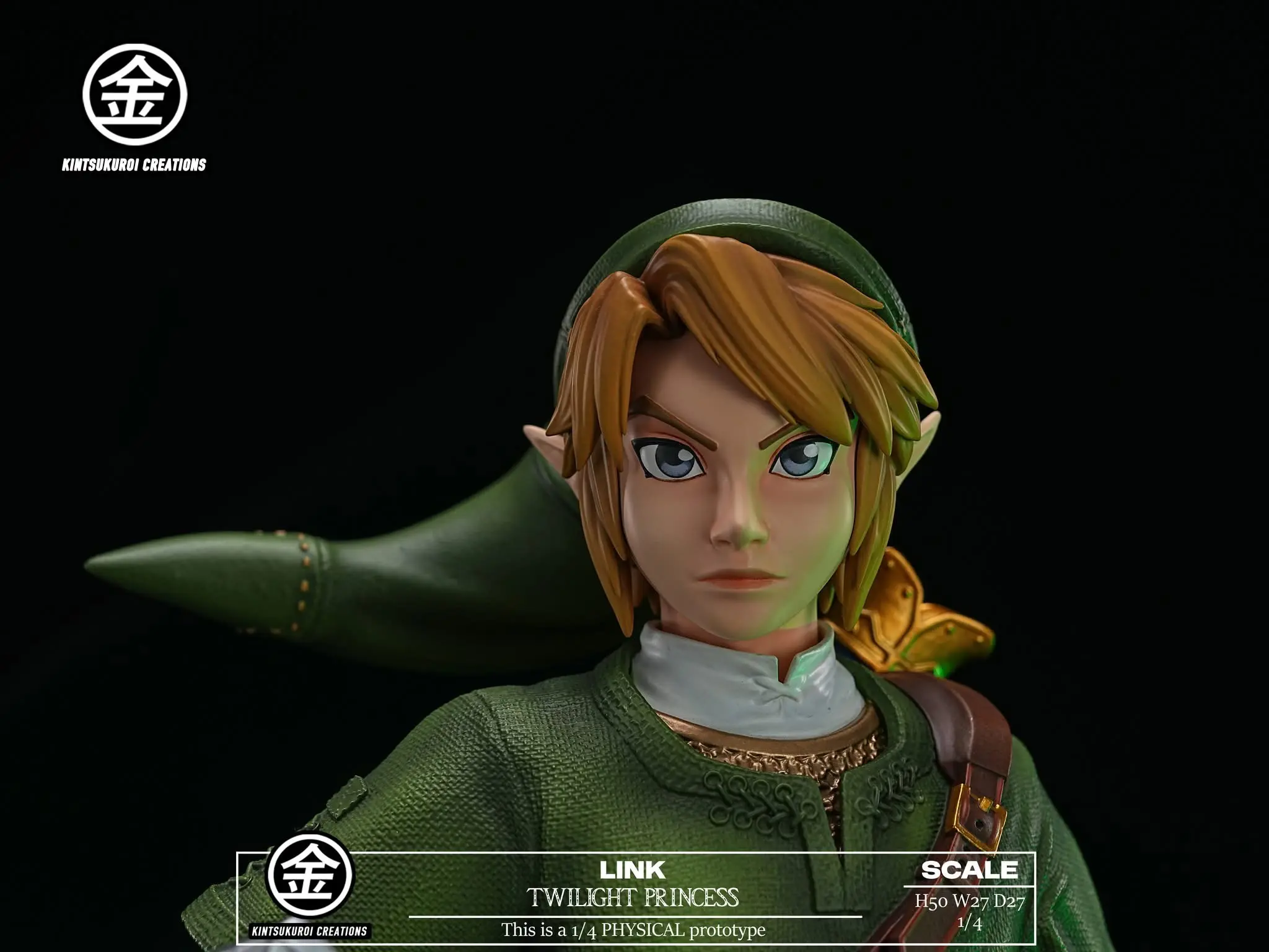 KINTSUKUROI CREATIONS Studio - The Legend of Zelda LINK TWILIGHT PRINCESS 1/4 Statue(GK)
