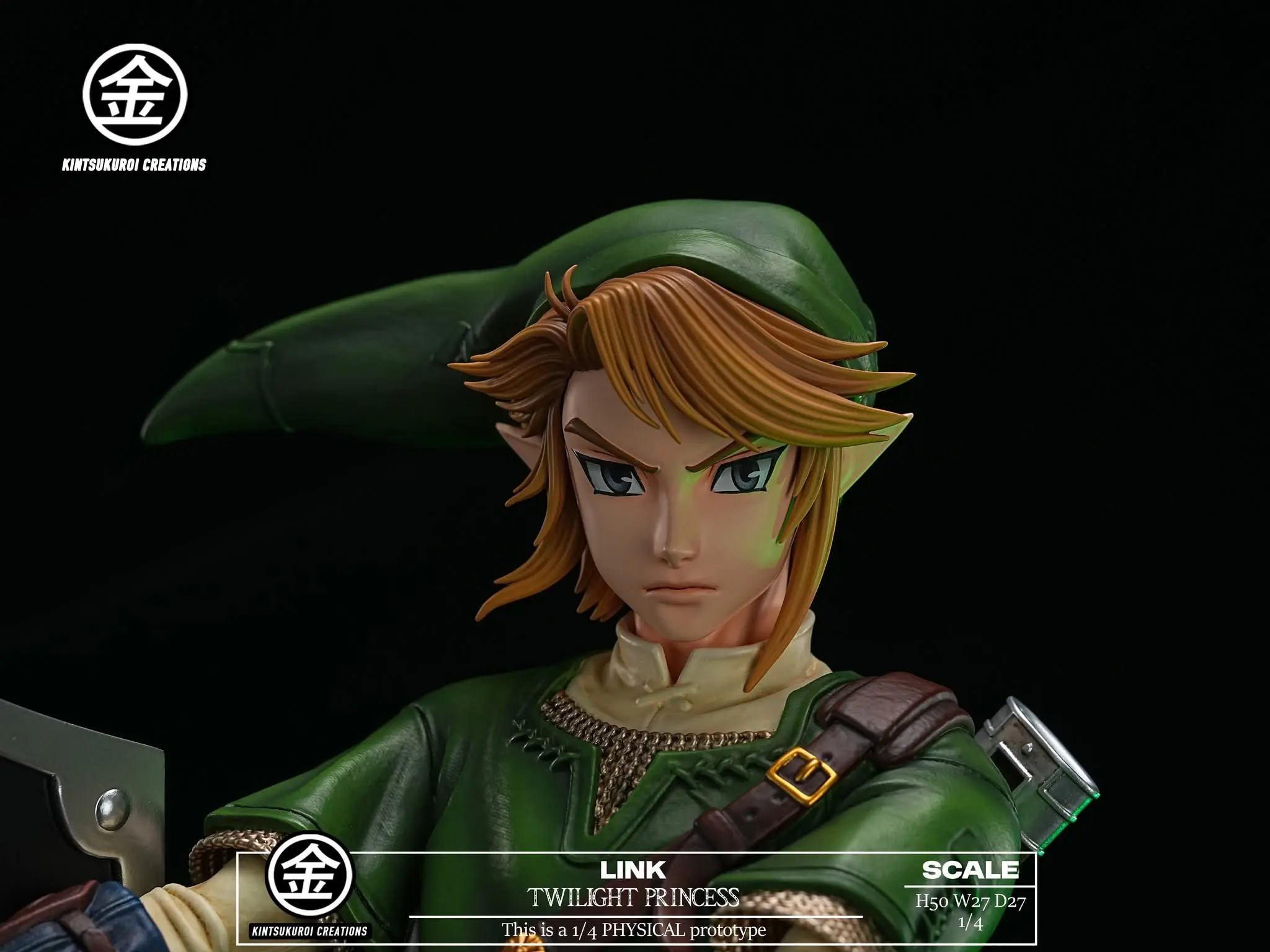 KINTSUKUROI CREATIONS Studio - The Legend of Zelda LINK TWILIGHT PRINCESS 1/4 Statue(GK)