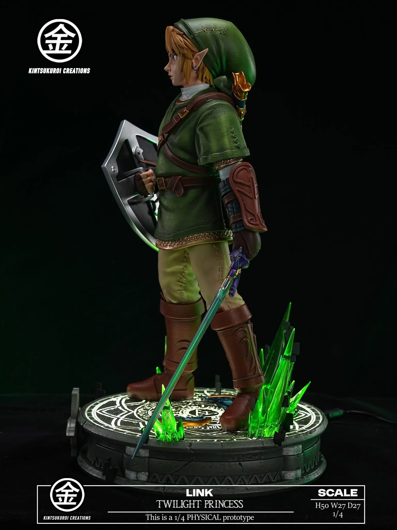 KINTSUKUROI CREATIONS Studio - The Legend of Zelda LINK TWILIGHT PRINCESS 1/4 Statue(GK)