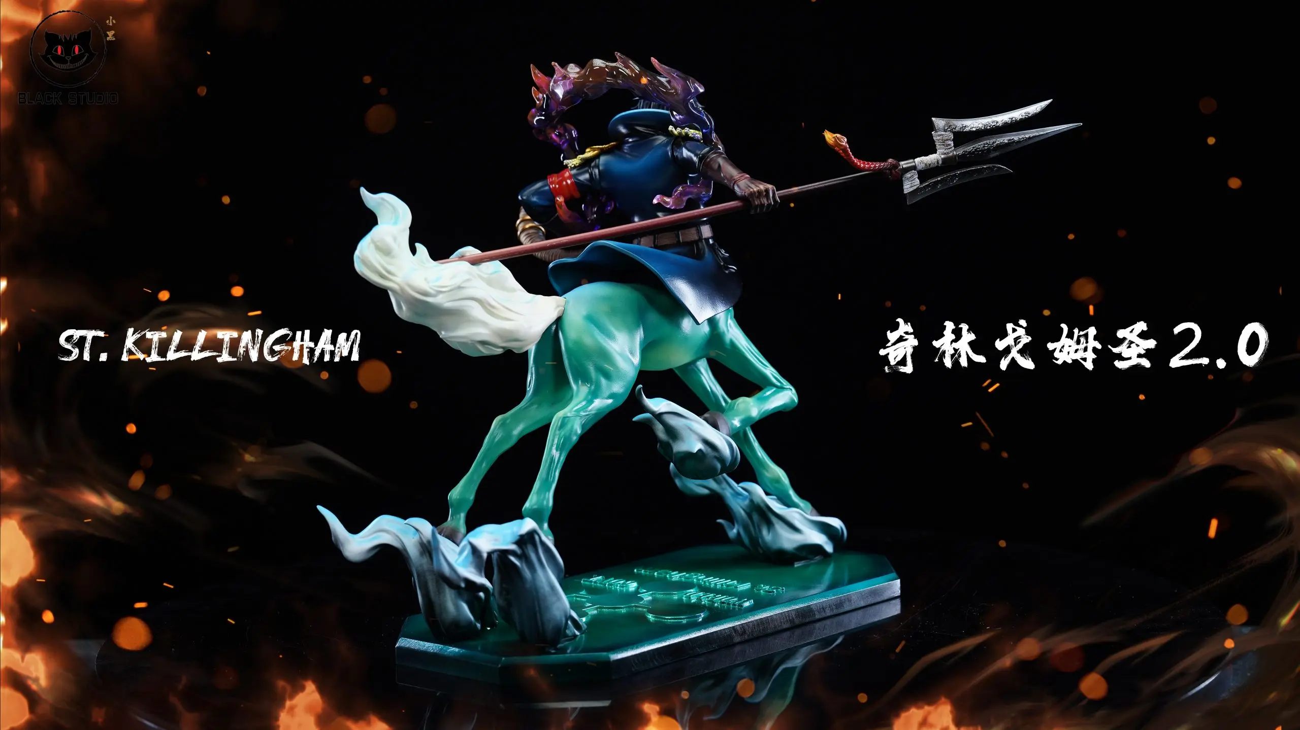 Black Studio - One Piece God's Knights 3rd St. Killingham 2.0 & Gunko 2.0 Statue(GK)(Adult 18+)