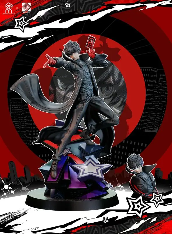 Aftershock Studio & Fibonacci Studio - Persona 5 Royal Ren Amamiya Joker & Arsene Statue(GK)